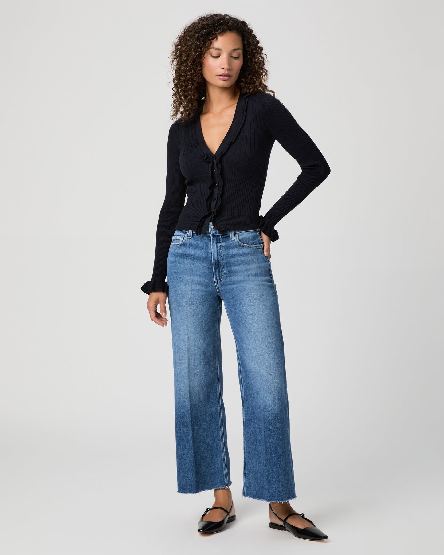 Anessa Wide Leg - Westminster Distressed 23