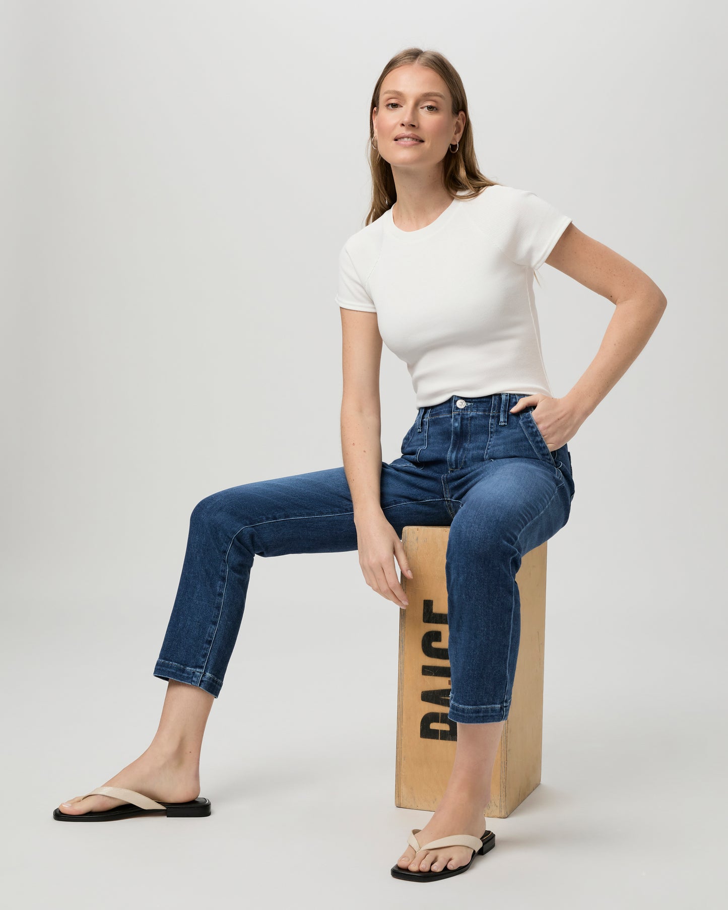 Mayslie Straight Ankle Pant - Kindred 23