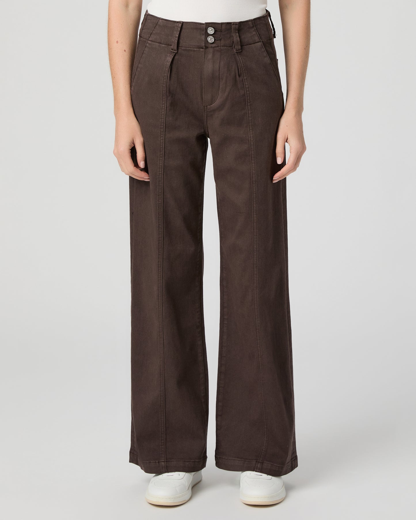 Brooklyn 31 Inch Wide Leg Jean - Rich Chocolate 23