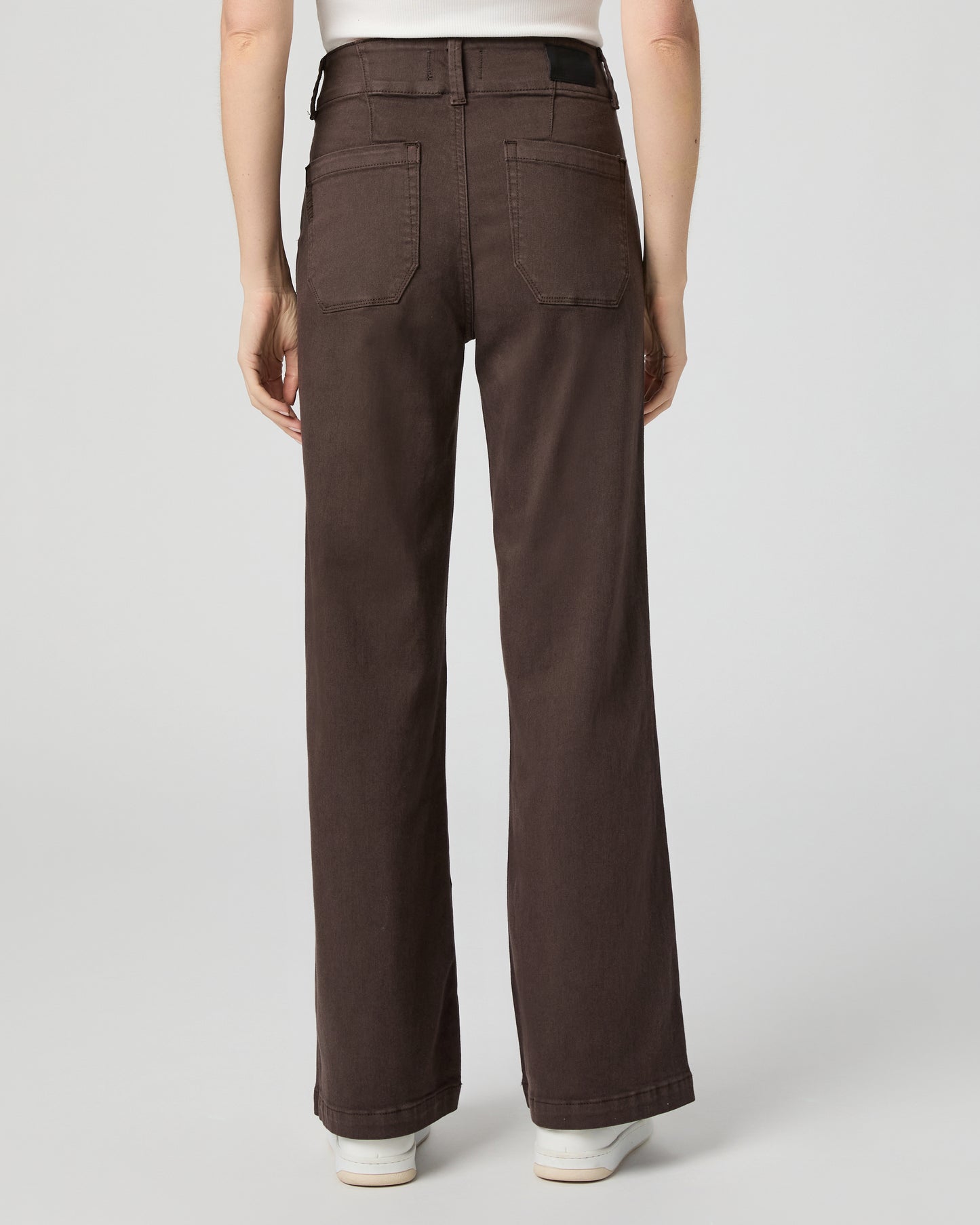 Brooklyn 31 Inch Wide Leg Jean - Rich Chocolate 23