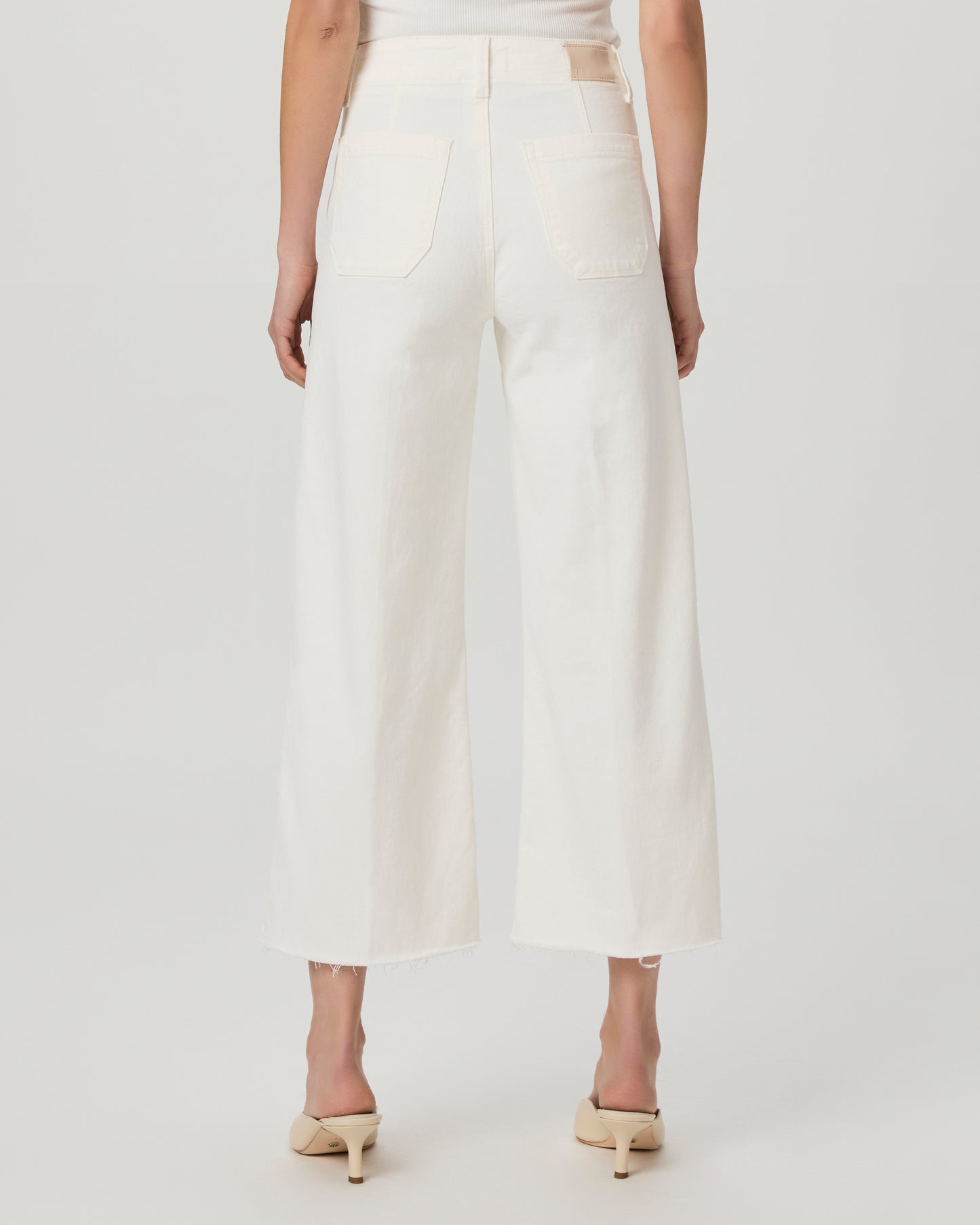 Anessa Wide Leg Jean - Tonal Ecru 23