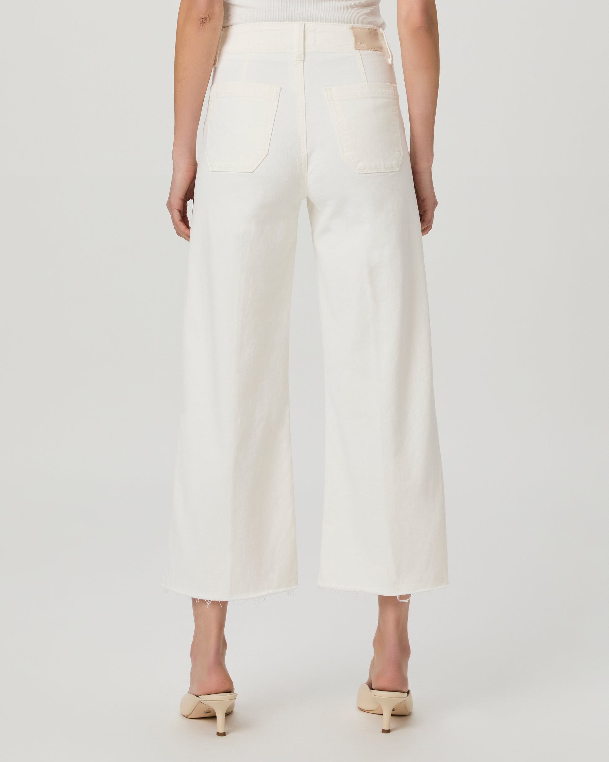 Anessa Wide Leg Jean - Tonal Ecru 23