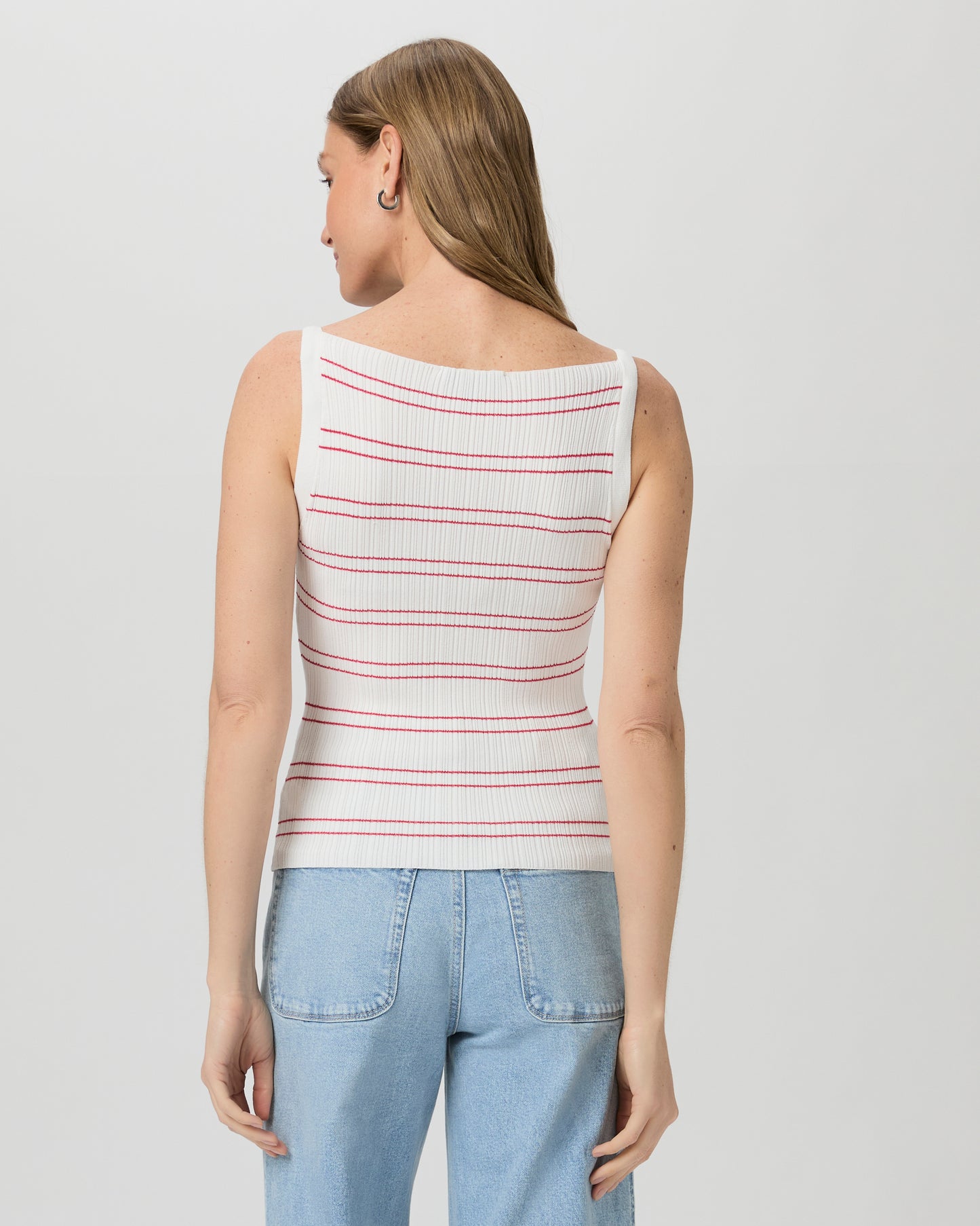 Yuelia Tank - White/Petunia XXS