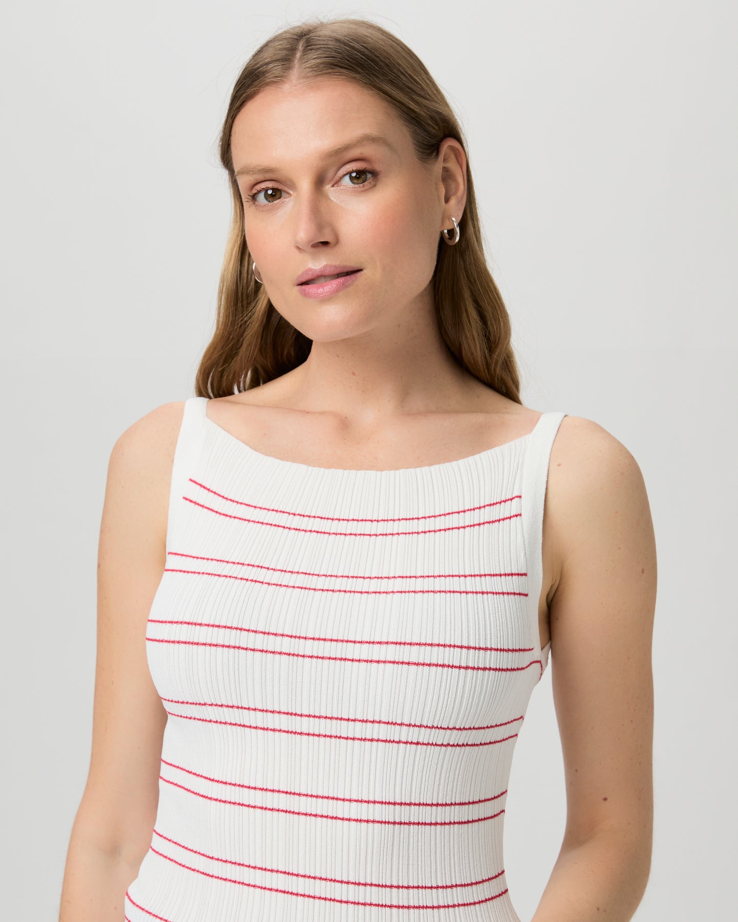 Yuelia Tank - White/Petunia XXS