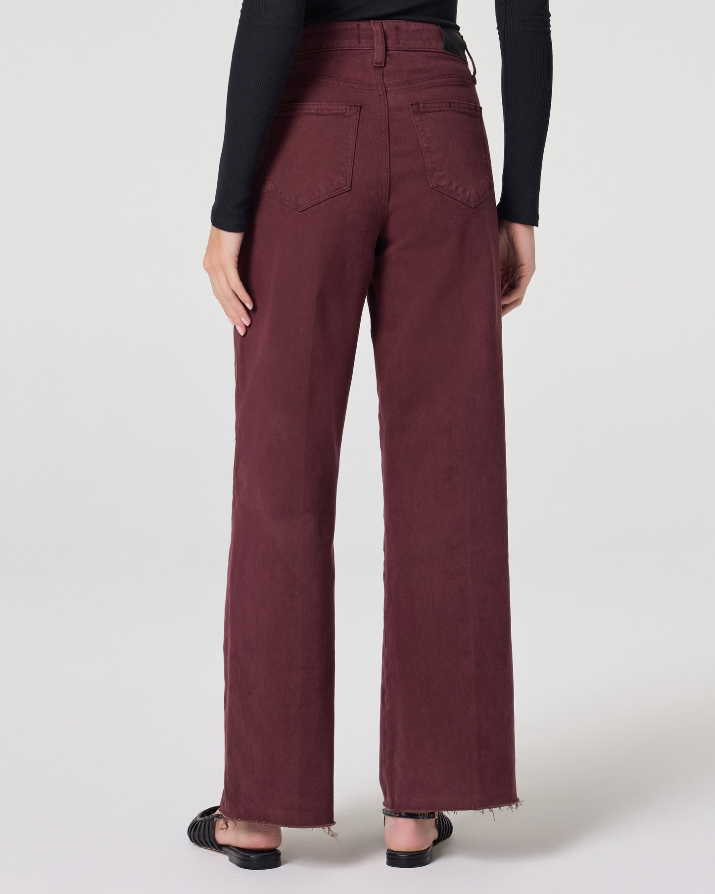 Anessa 31 Inch Wide Leg - Vintage Dark Oxblood 23