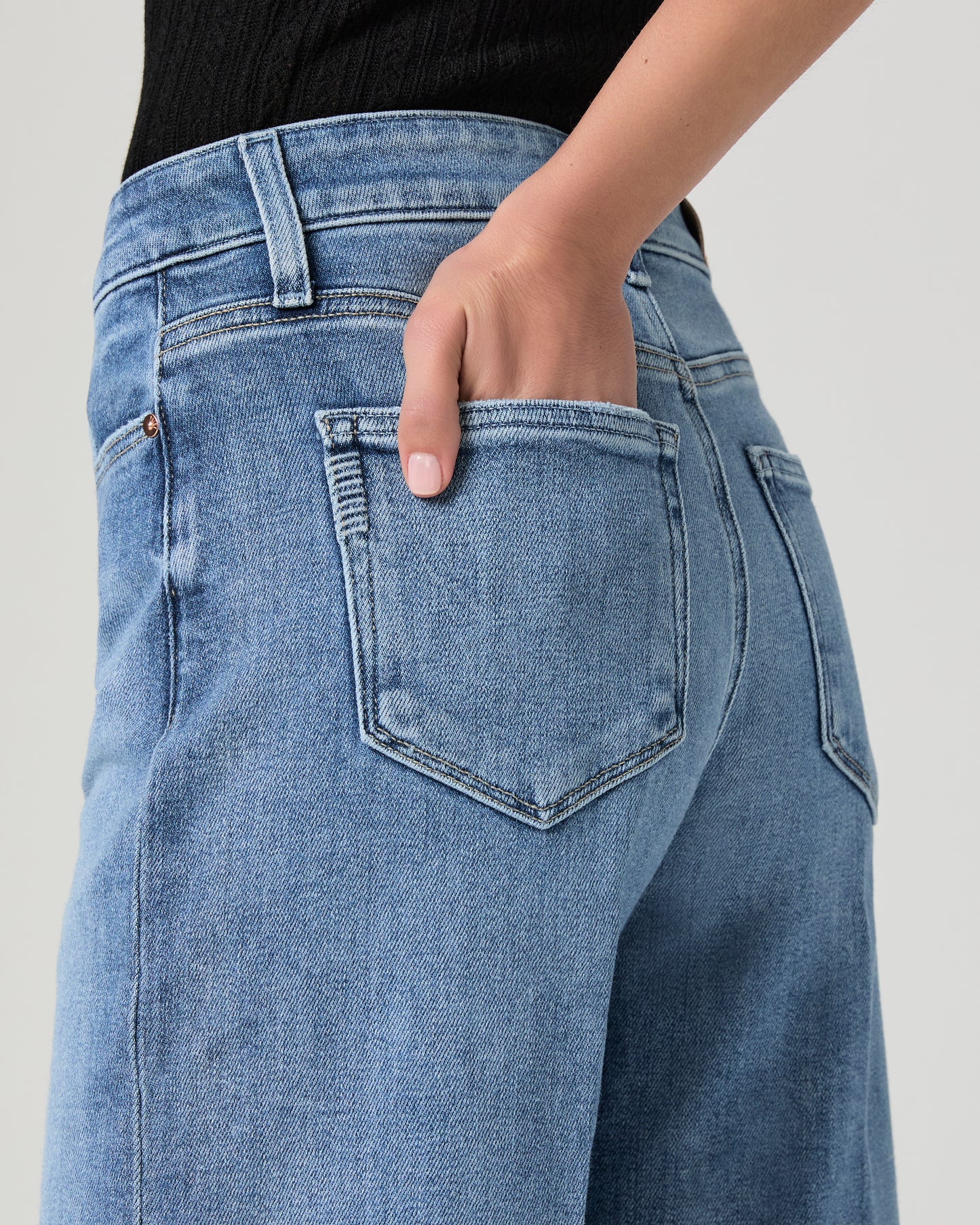Anessa 31 Inch Wide Leg Jean - Showtime 23