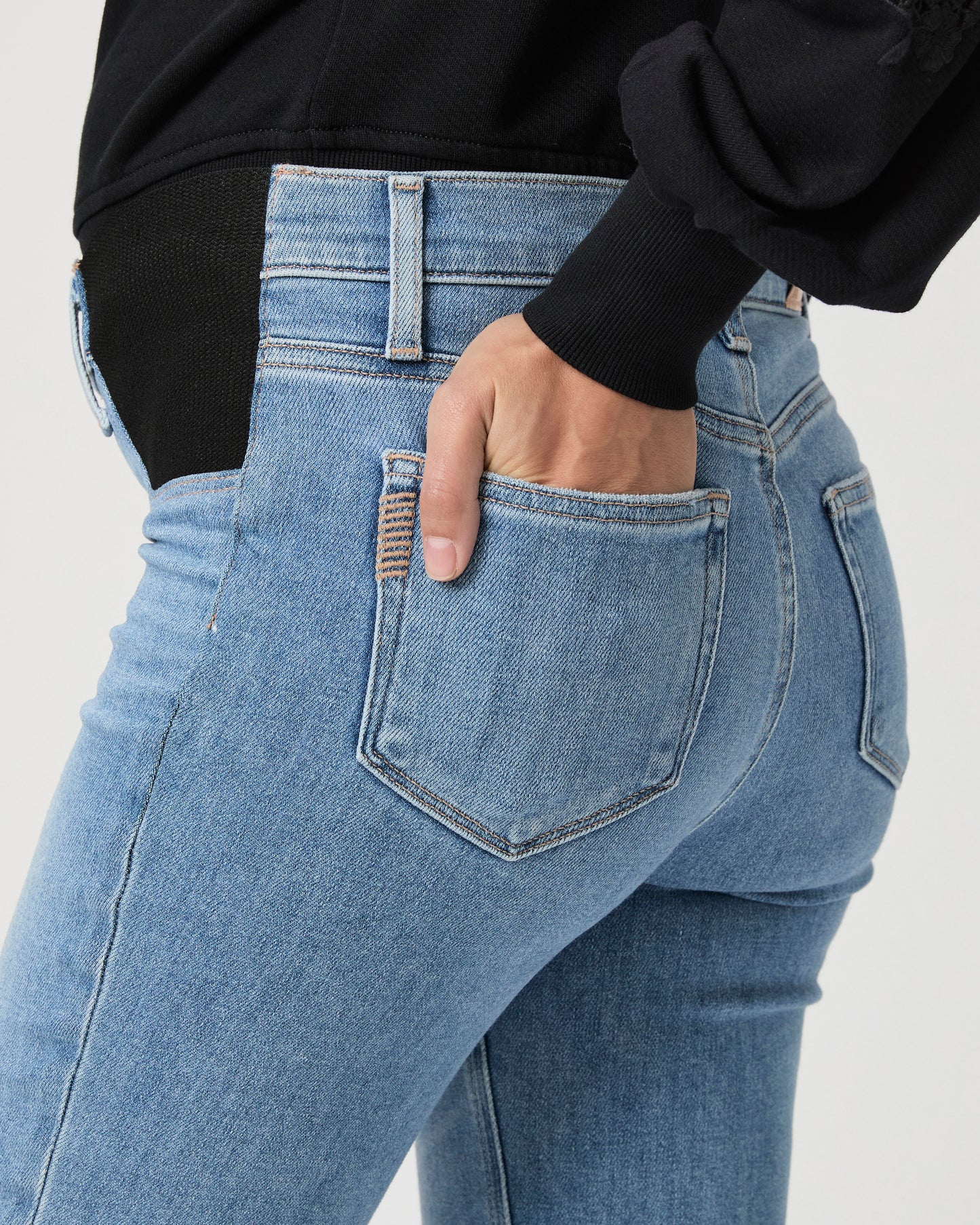 Cindy Maternity Straight Jean - Mel 23