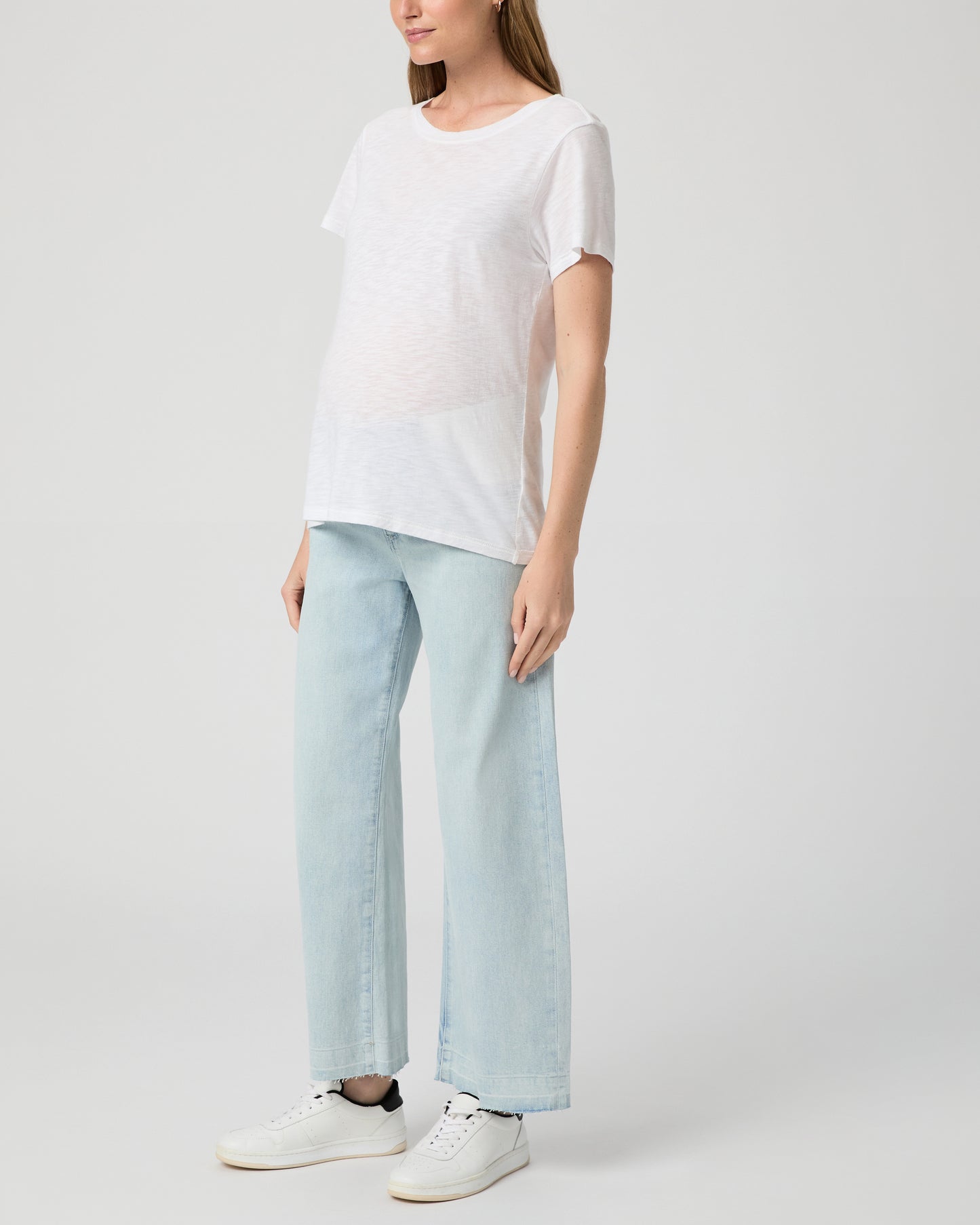 Arellia Ankle Maternity Barrel Leg Jean - Fernanda 23