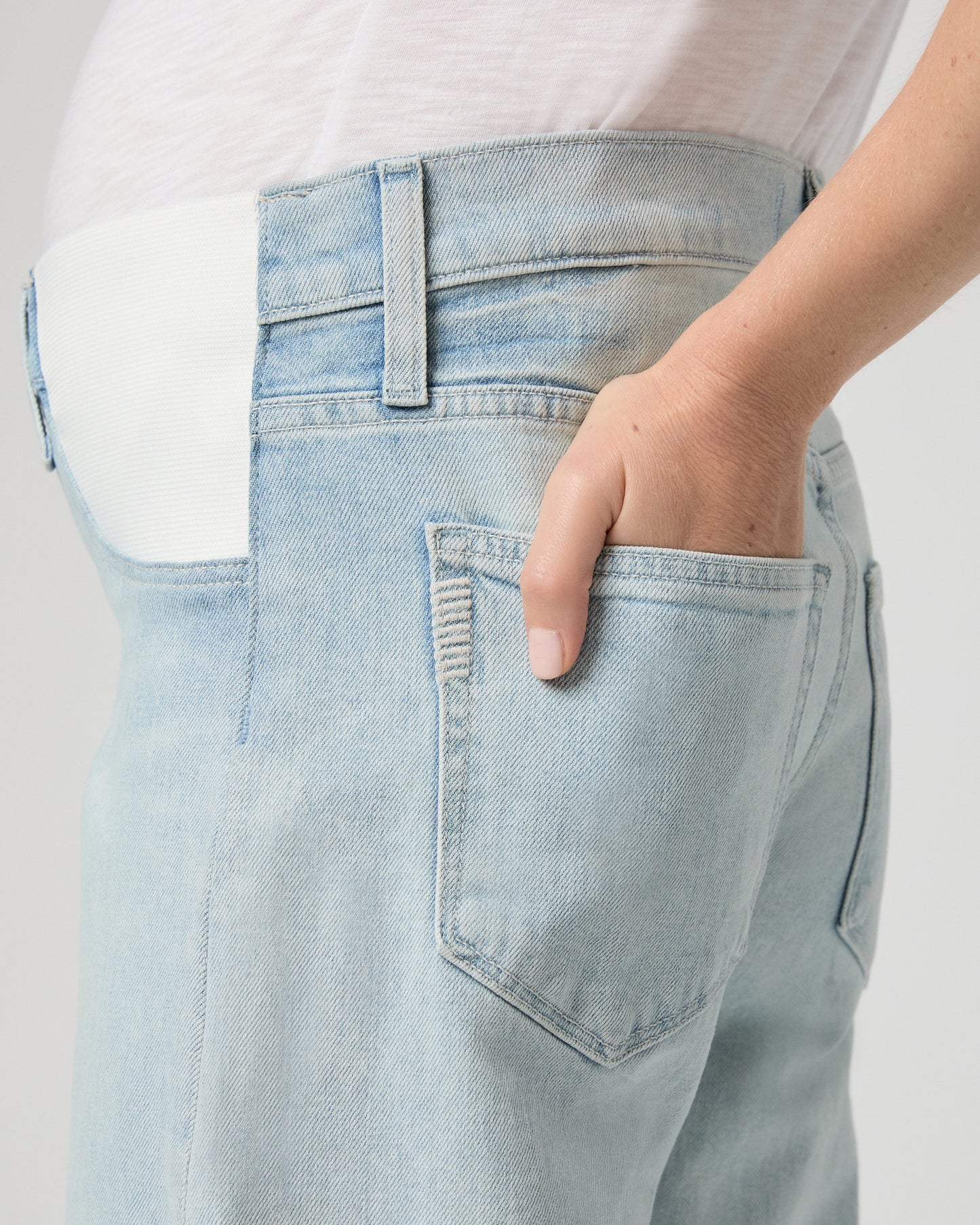 Arellia Ankle Maternity Barrel Leg Jean - Fernanda 23