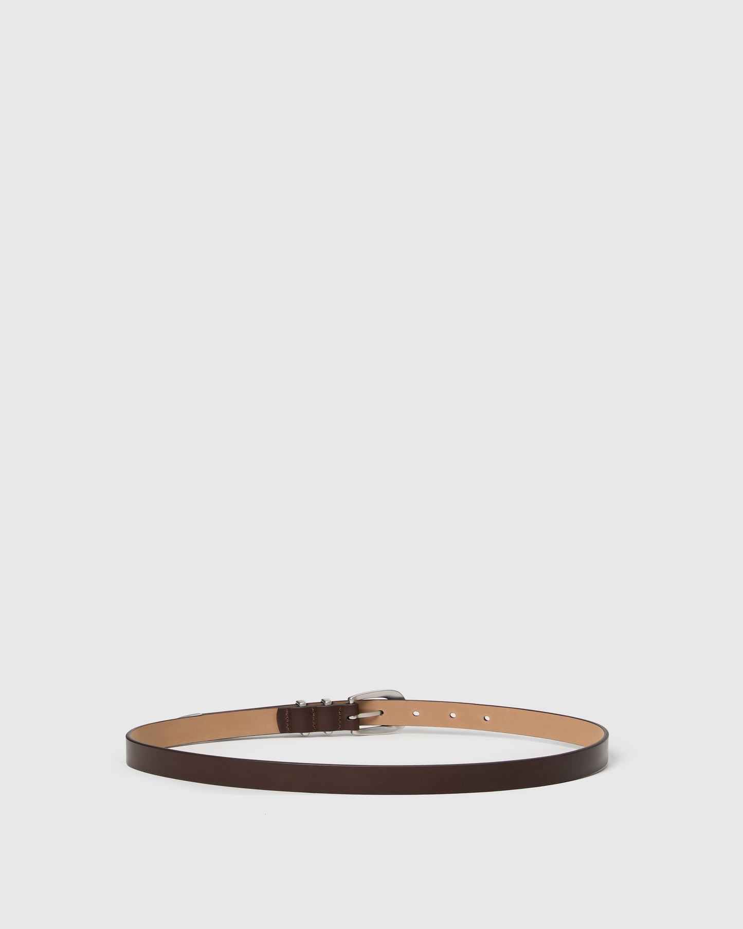 Idris Belt - Chocolate Leather