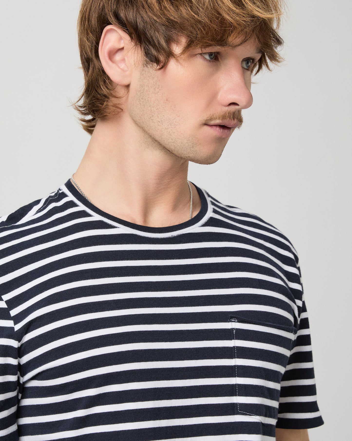 Ramirez Tee - Vintage Mariner Stripe XS