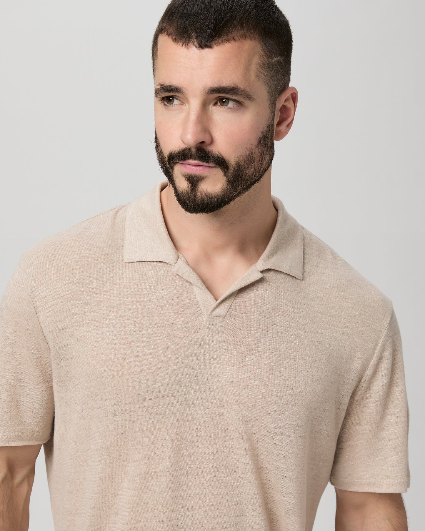 Shelton Polo - Mocha Cream XS