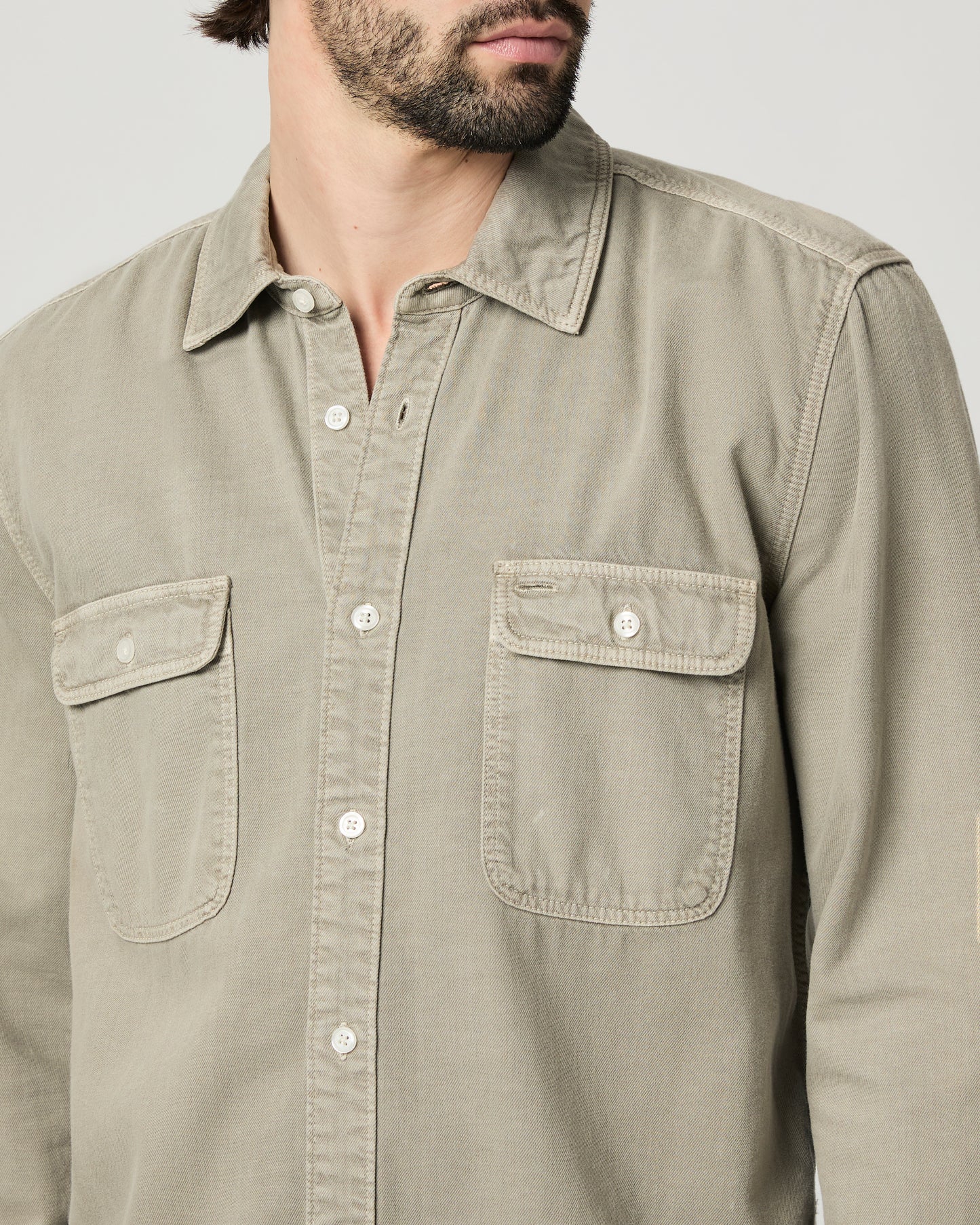 Martin Shirt - Vintage Dried Lemongrass XS