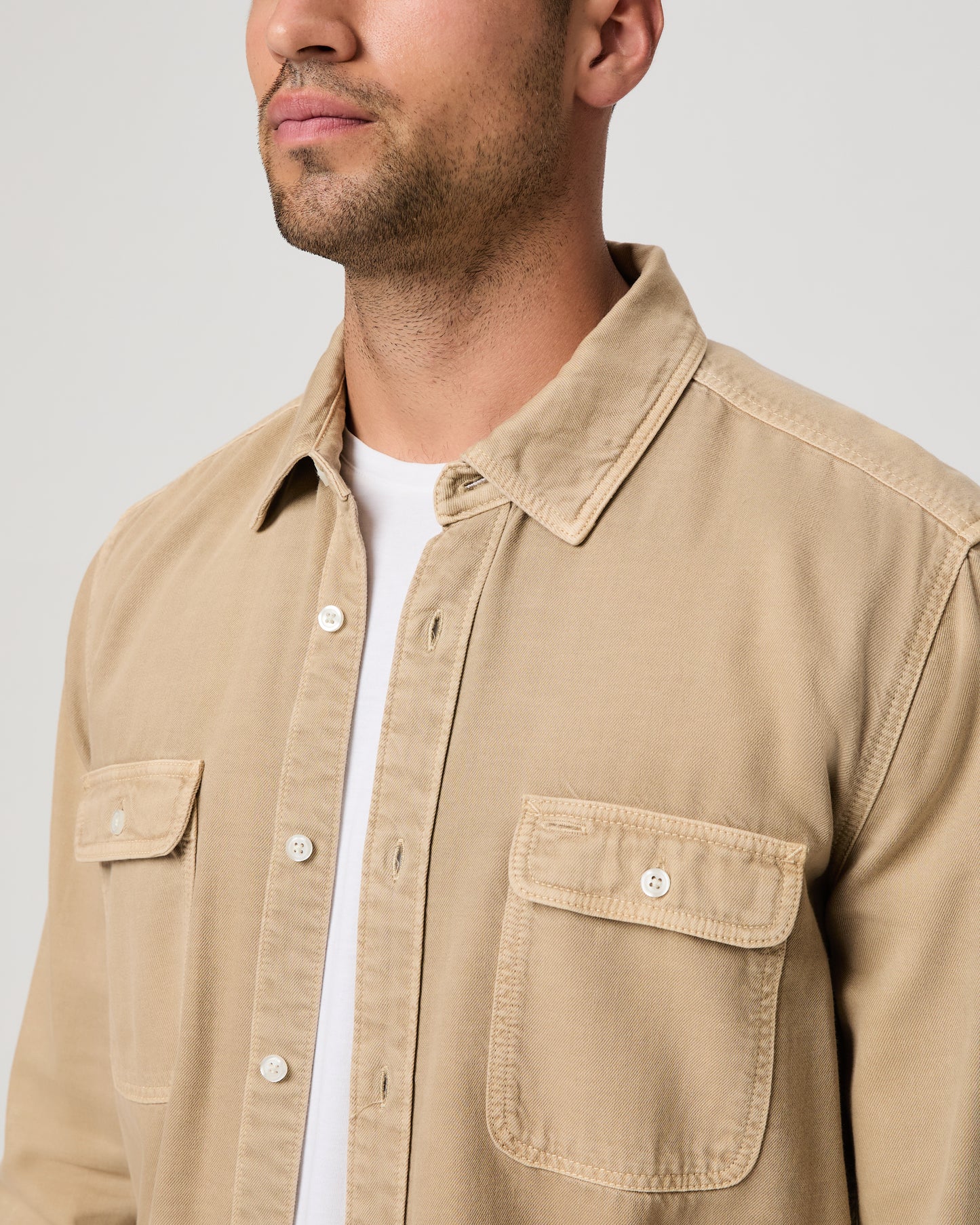 Martin Shirt - Vintage Cashew S