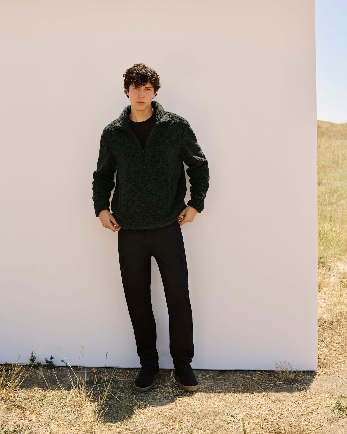 Exclusive* Coyle Sneaker - Black Suede