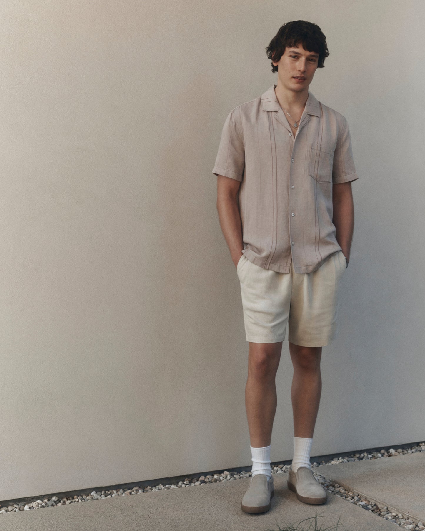 Albro Shirt - Muted Cherry Stripe