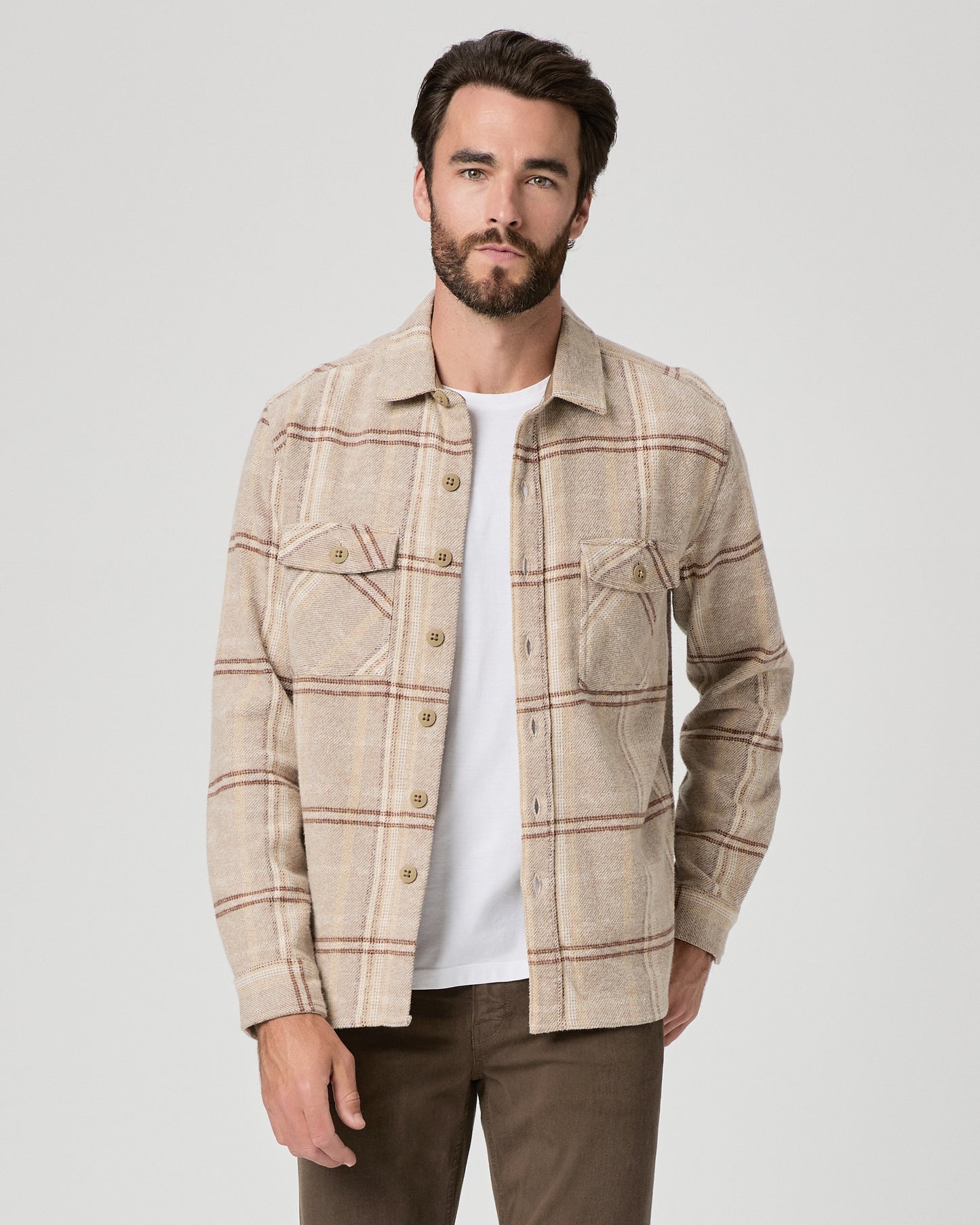 Seymore Overshirt - Rustic Plaid S