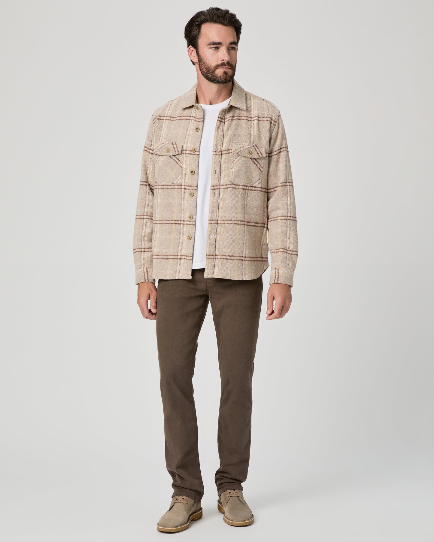 Seymore Overshirt - Rustic Plaid S