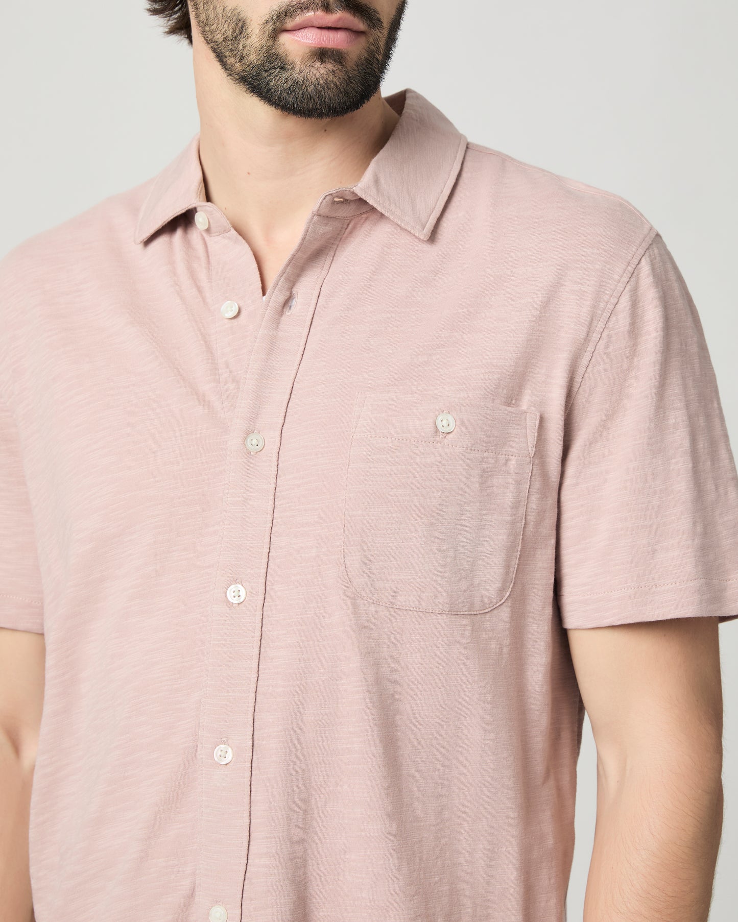 Carillo Short Sleeve - Pale Rose S