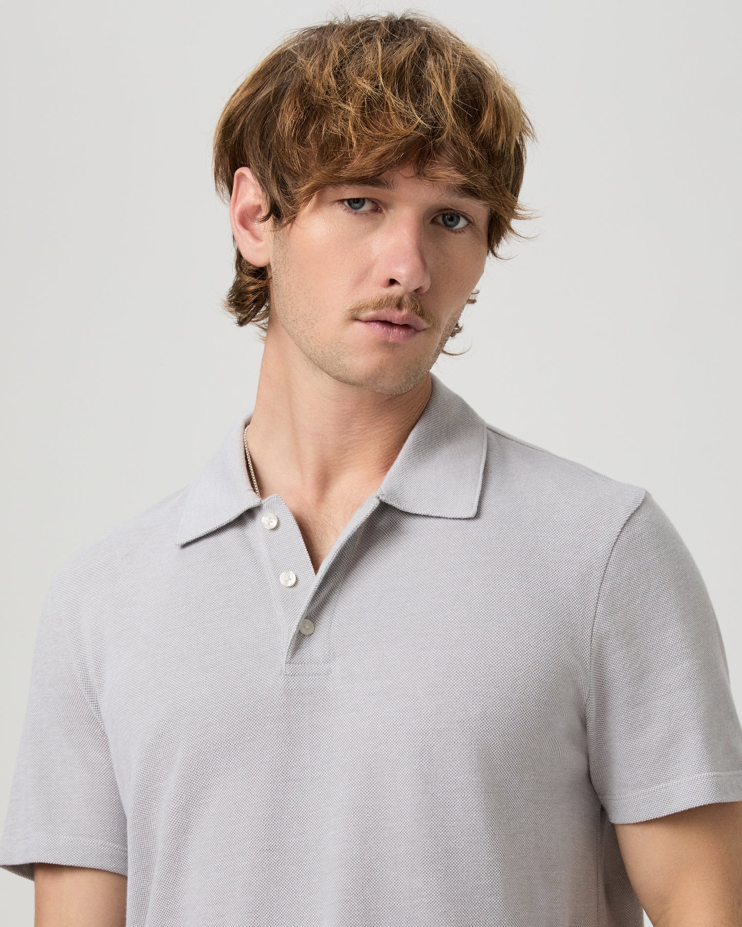 Demille Polo - Light Grey Combo S