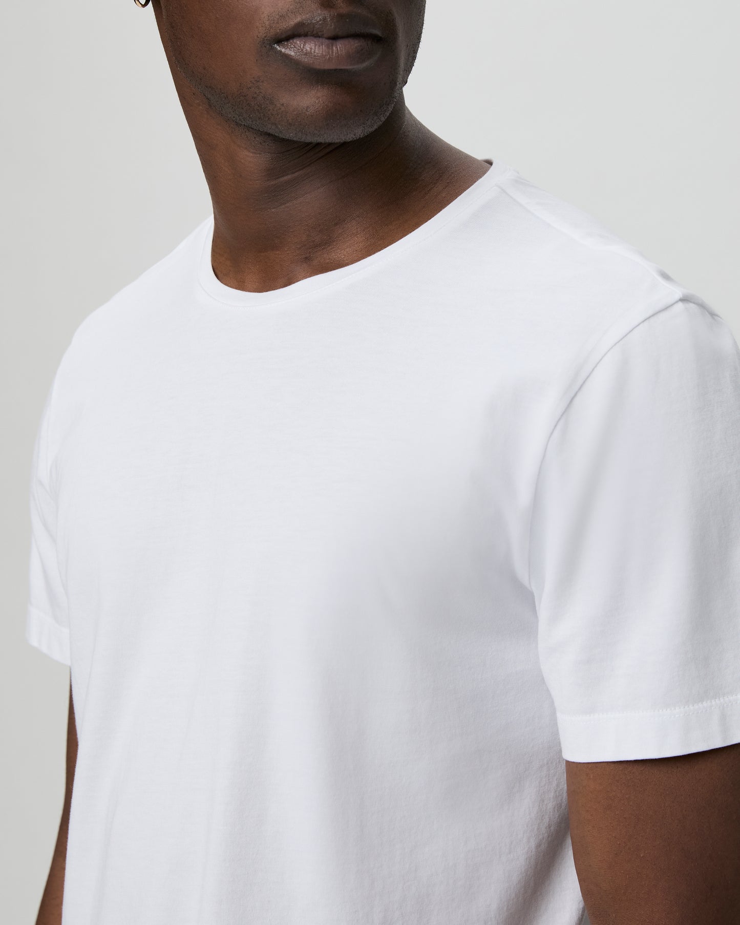 Daft Crew Neck Tee - White S