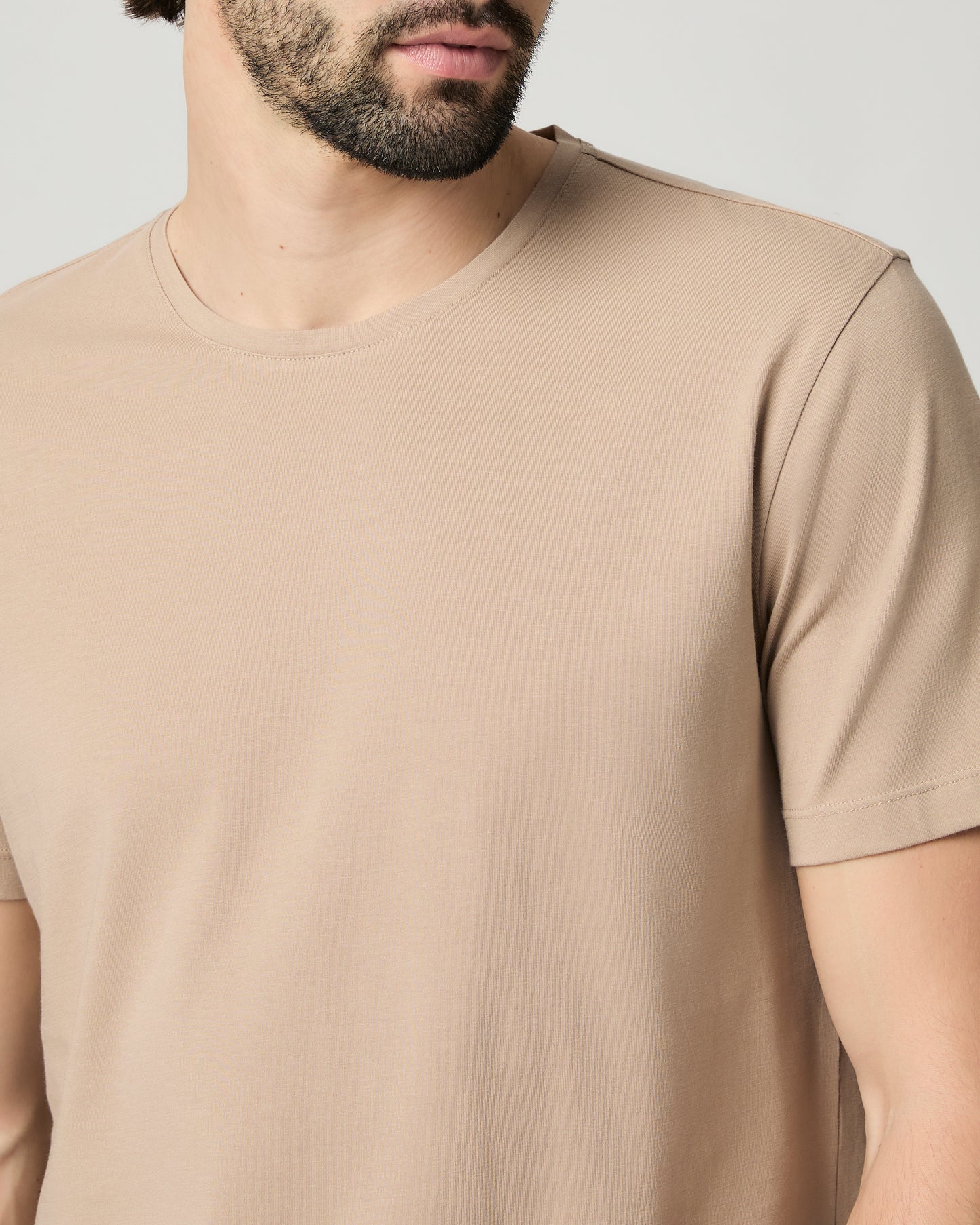 Sorden Crew Neck Tee - Smoked Oak XS