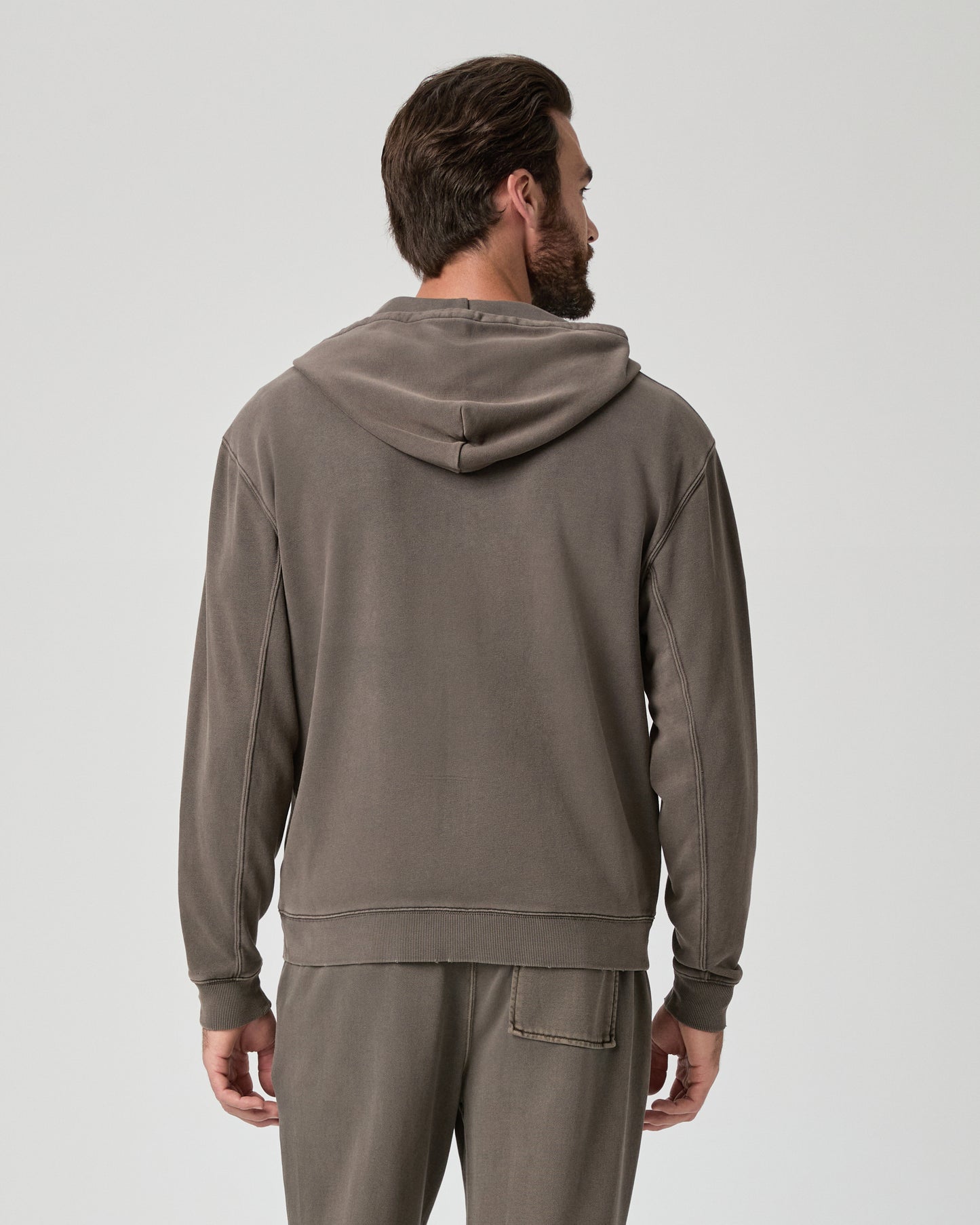 Avon Full Zip Hoodie - Vintage Deep Chocolate S