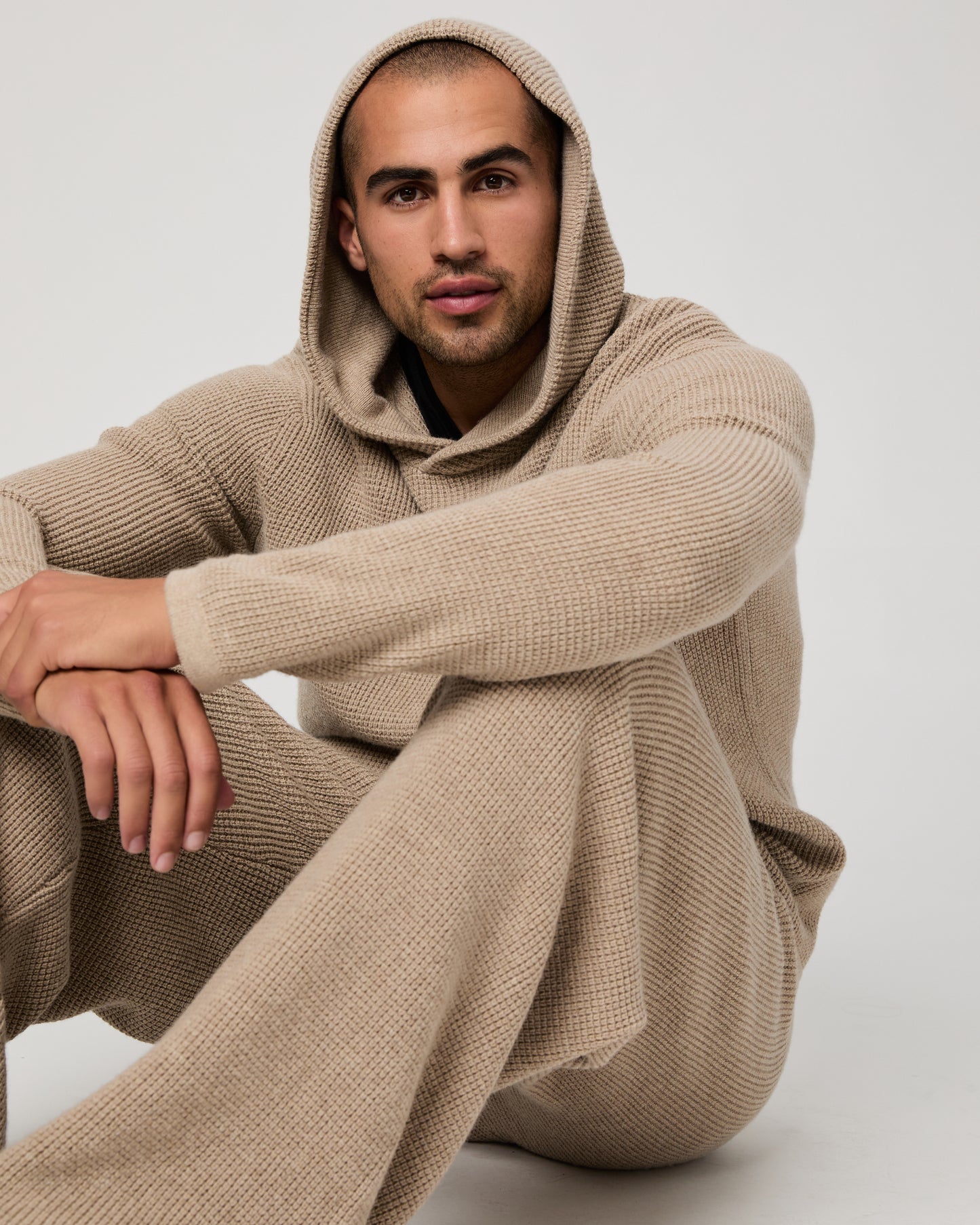 Ojai Sweater Hoodie - Mojave Sand XS