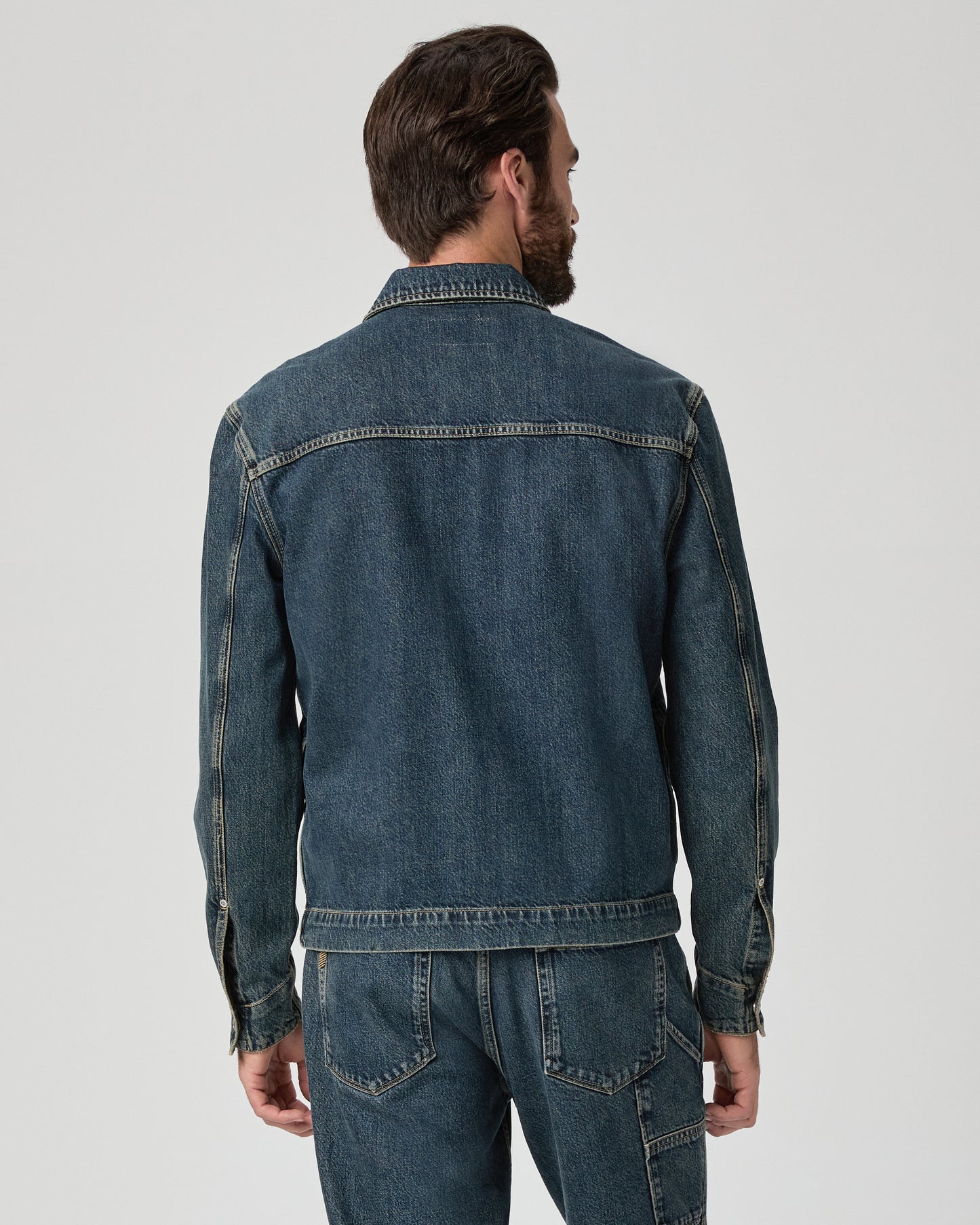 Mauricio Denim Zip Up Jacket - Abaron S