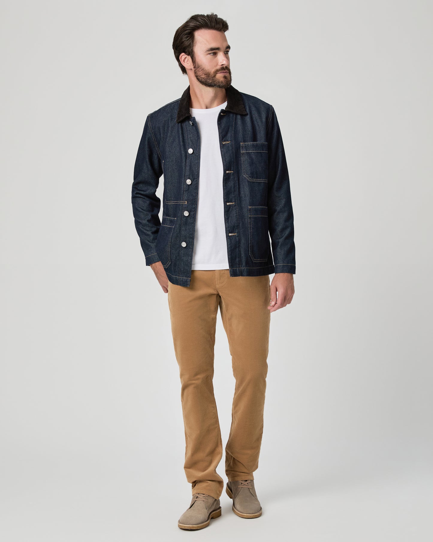 Pauler Denim Chore Jacket - Westin XS