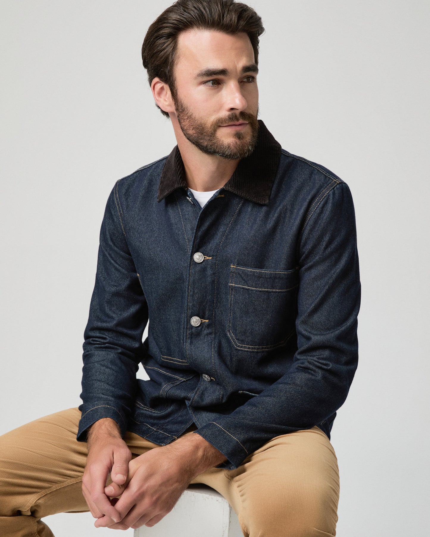 Pauler Denim Chore Jacket - Westin XS