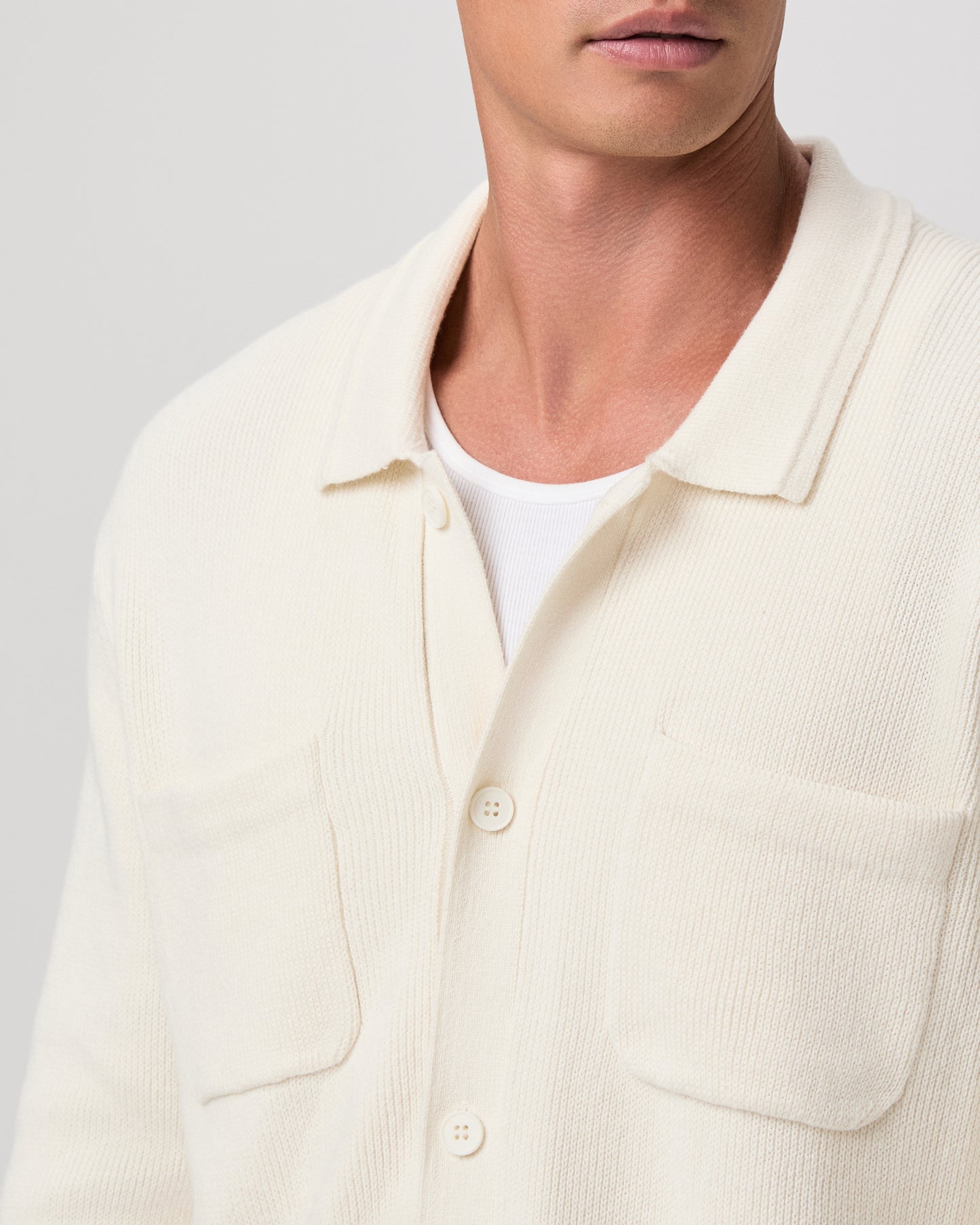 Mason Sweater Shirt - Cream Tusk S