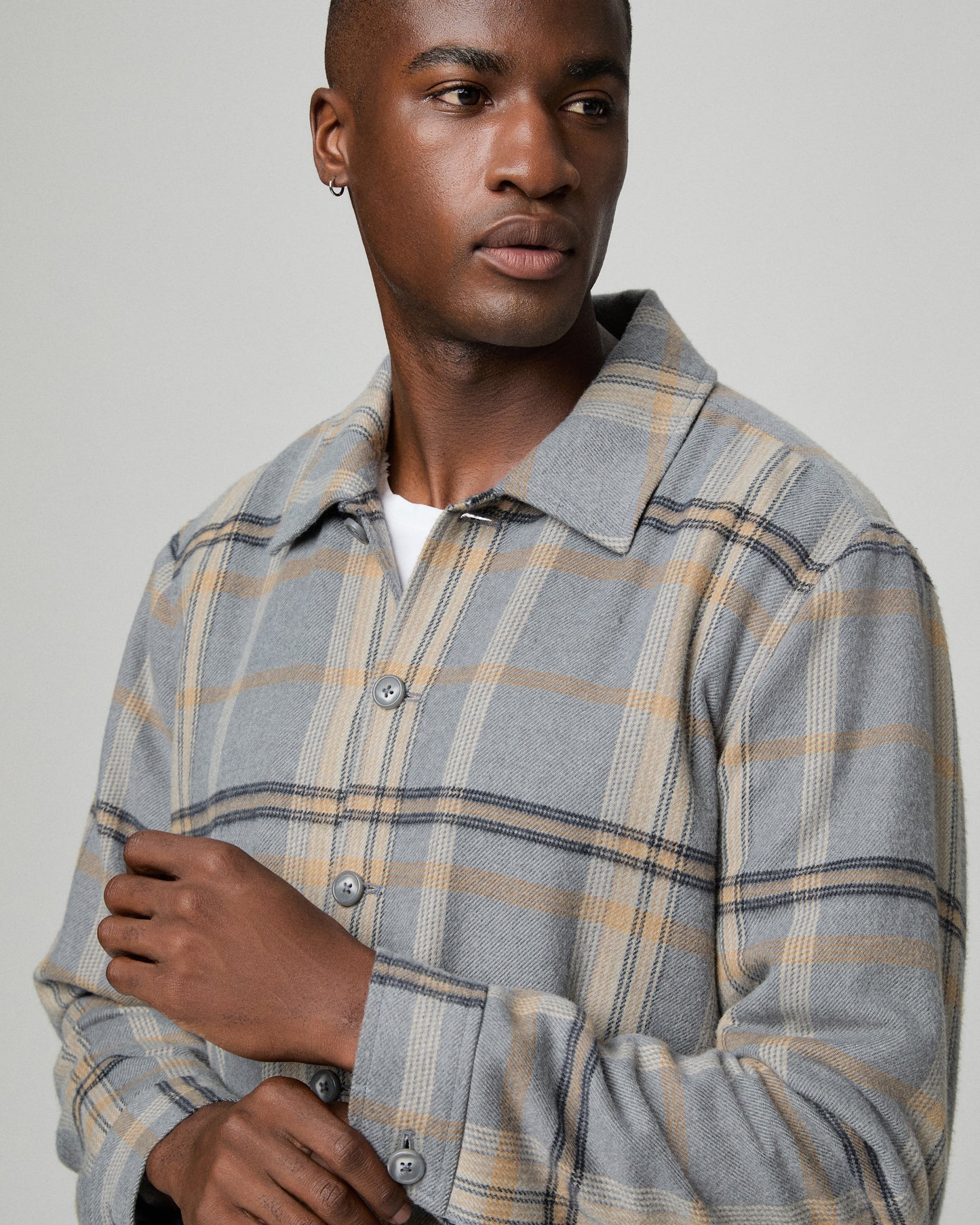 Telford Jacket - Blue Ash Plaid S