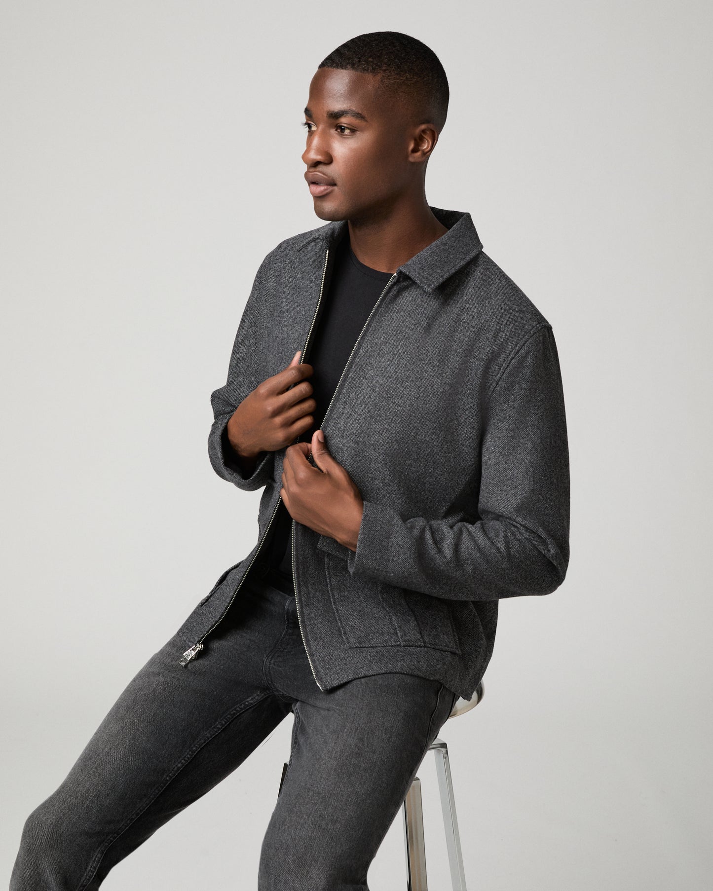 Dilworth Jacket - Charcoal S