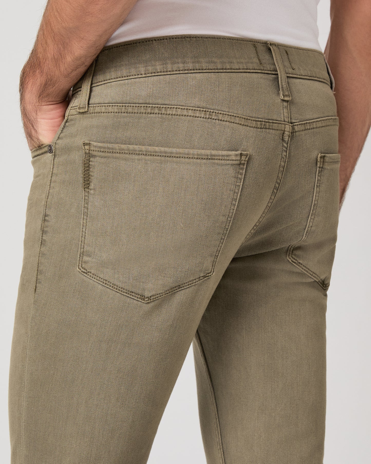 Transcend Lennox Slim Jean - Vintage Deep Verdant 28