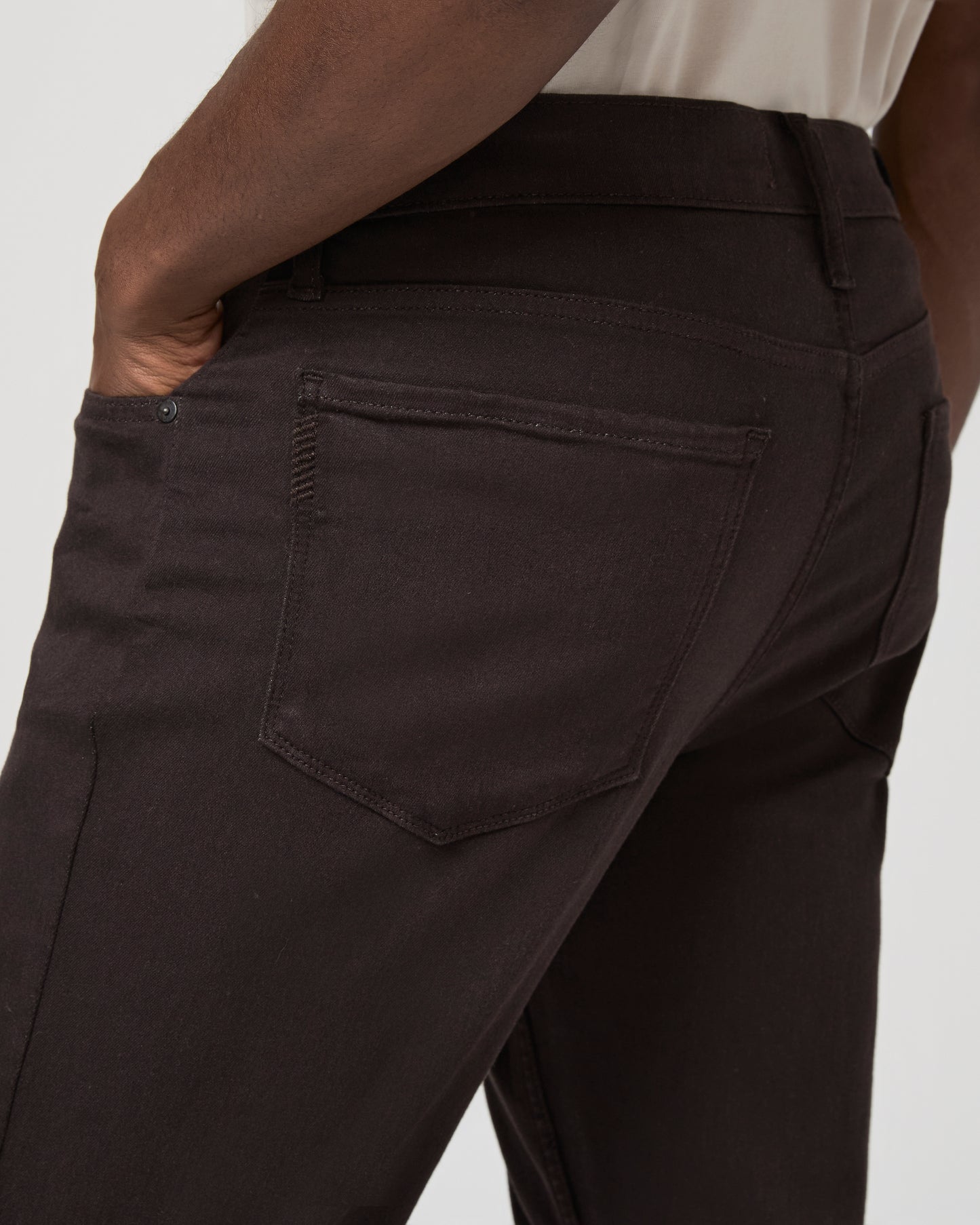 Transcend Federal Slim Straight Jean - Deep Chocolate 28
