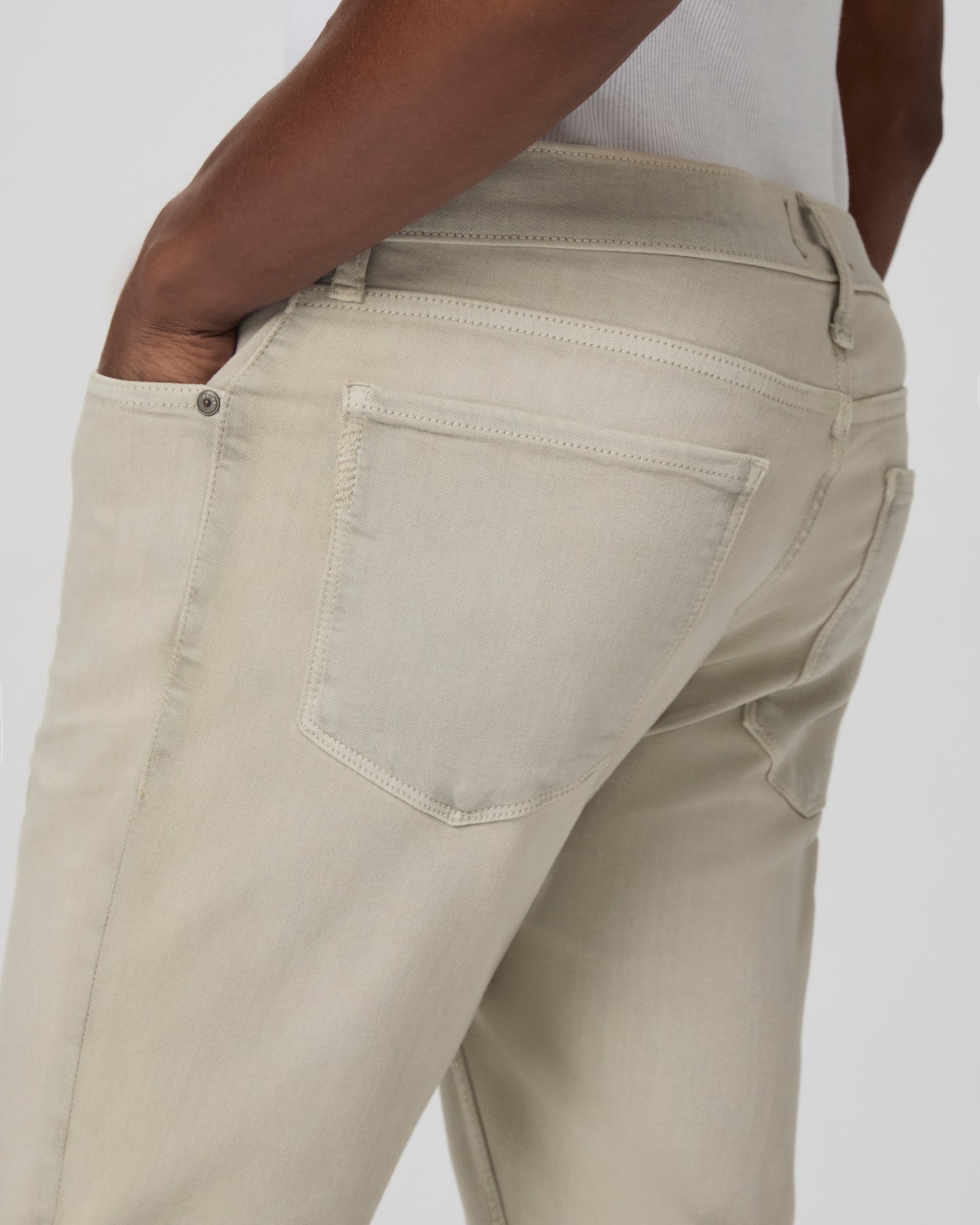Transcend Federal Slim Straight Jean - Vintage Willam Grey 28