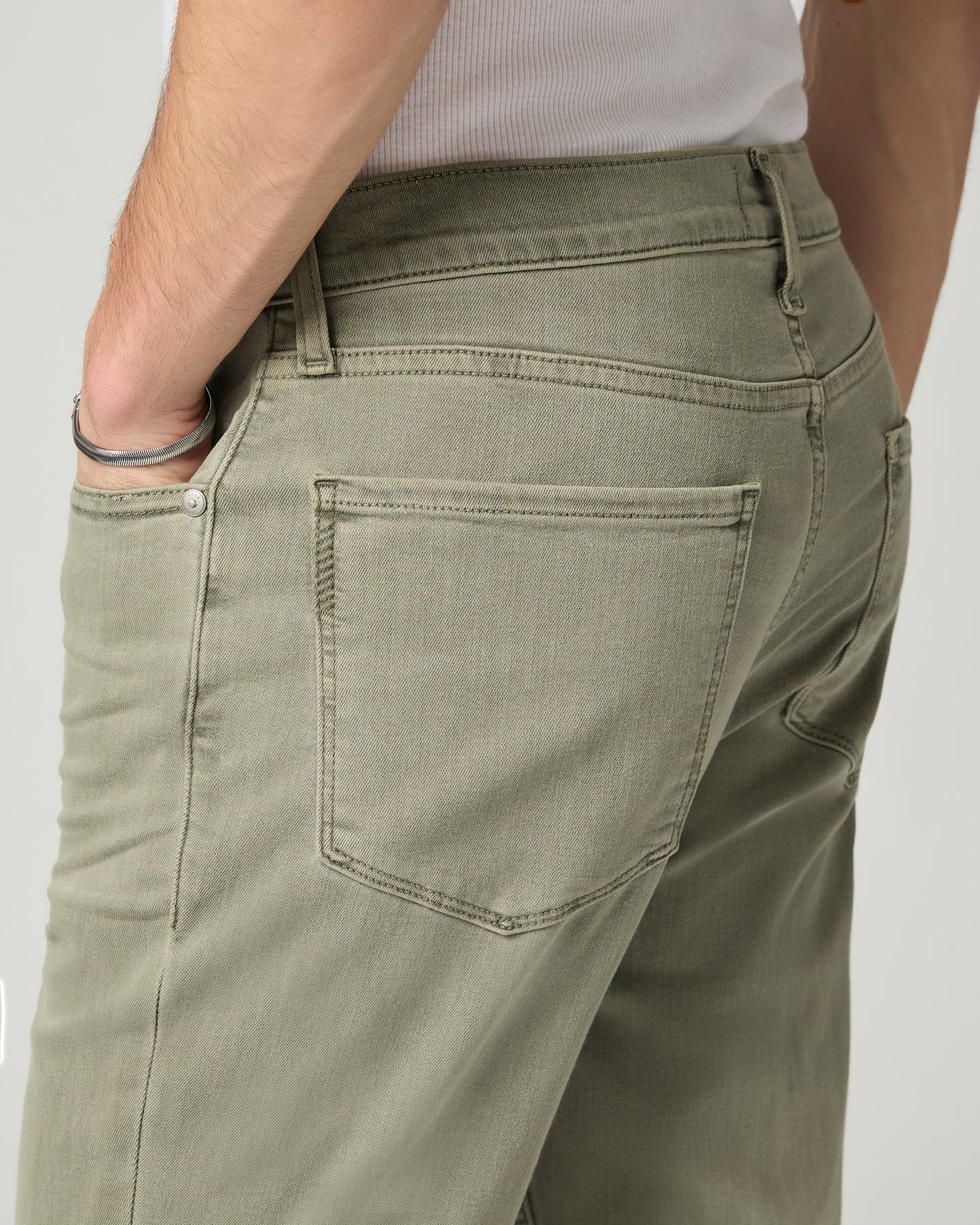 Transcend Federal Slim Straight Jean - Vintage Oak Moss 28