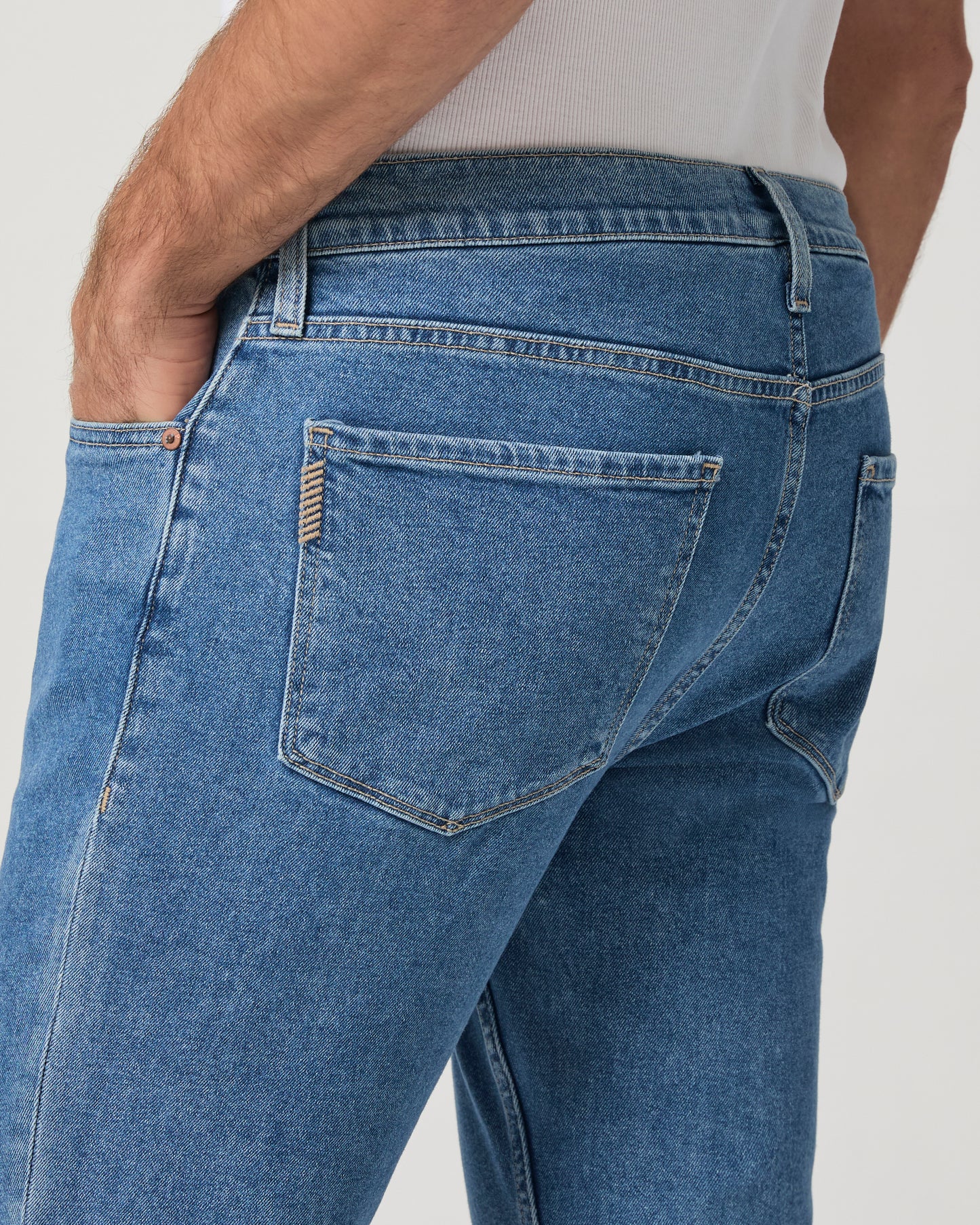 Paige Heritage Federal Slim Straight Jean - Campton 28