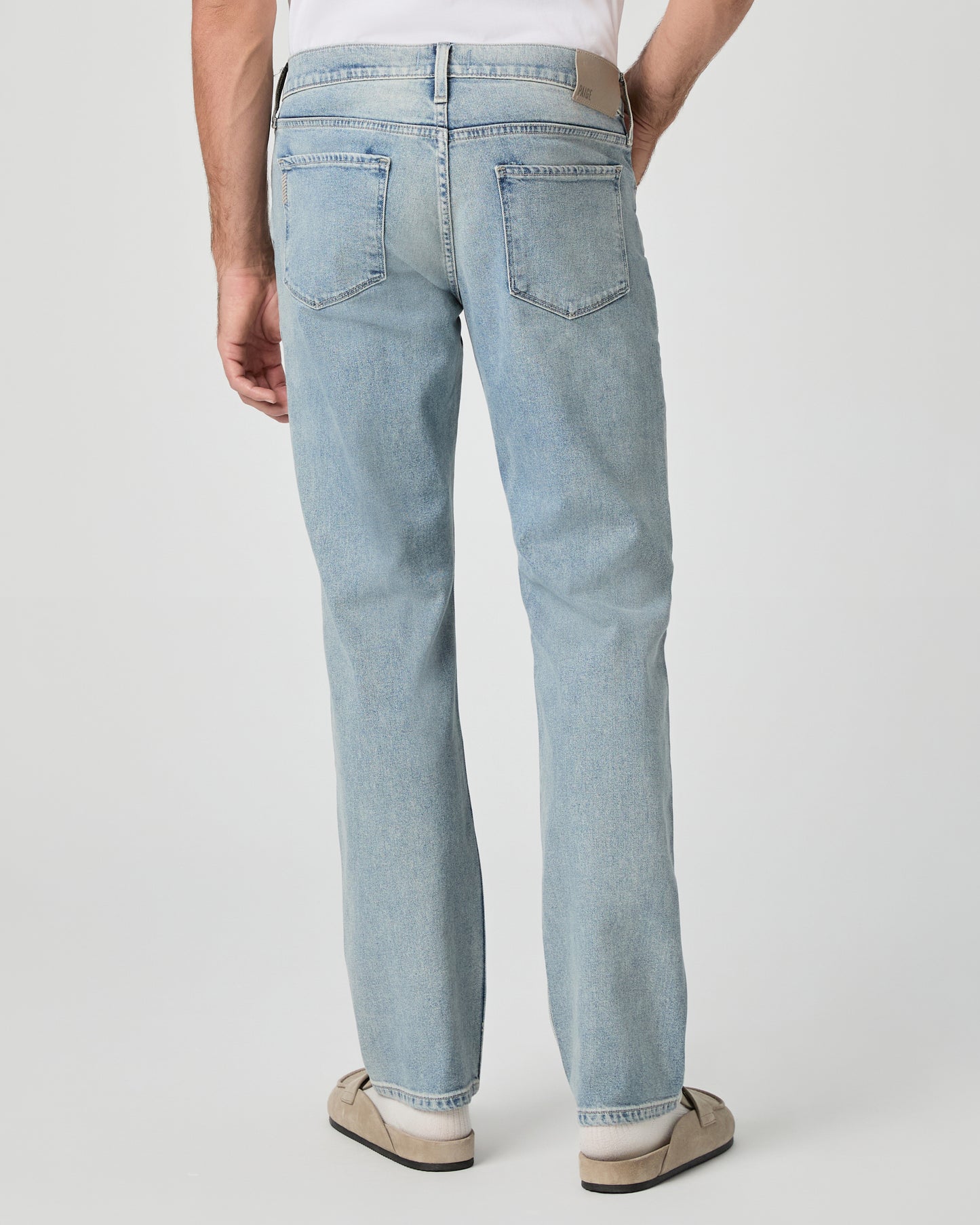Paige Heritage Doheny Relaxed Straight Jean - Florence Destructed 28