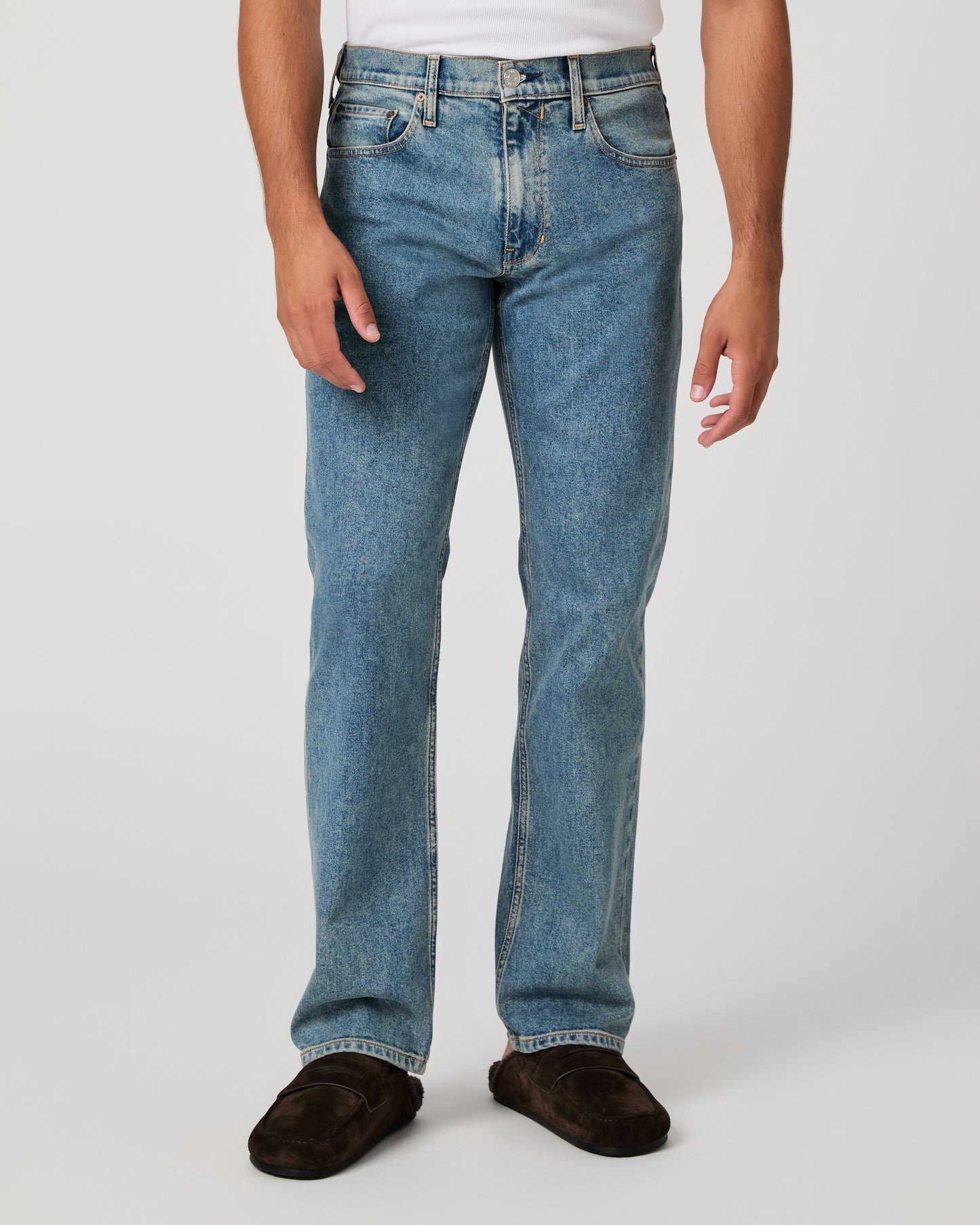 Paige Heritage Doheny Relaxed Straight Jean - Kenmore 28