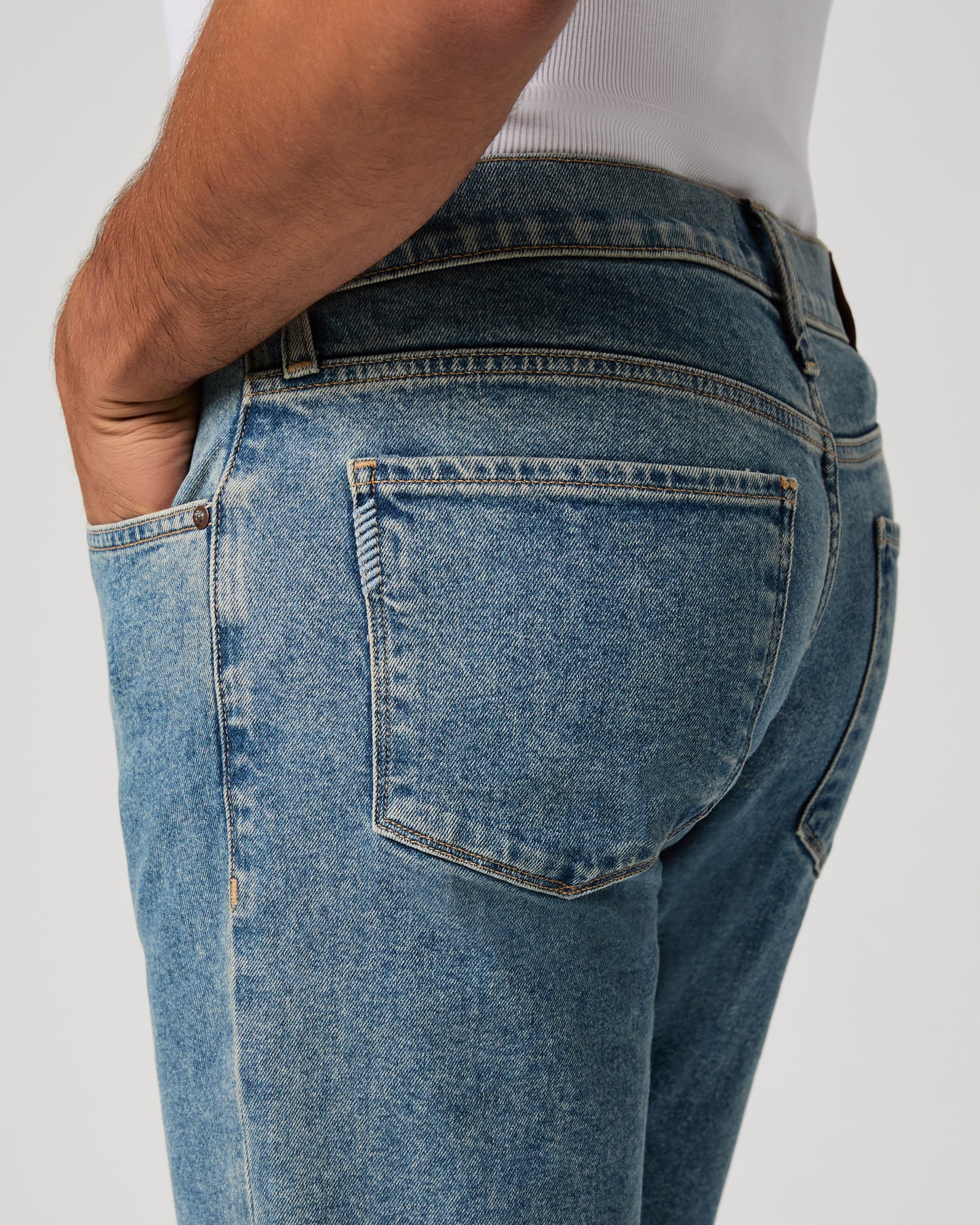 Paige Heritage Doheny Relaxed Straight Jean - Kenmore 28