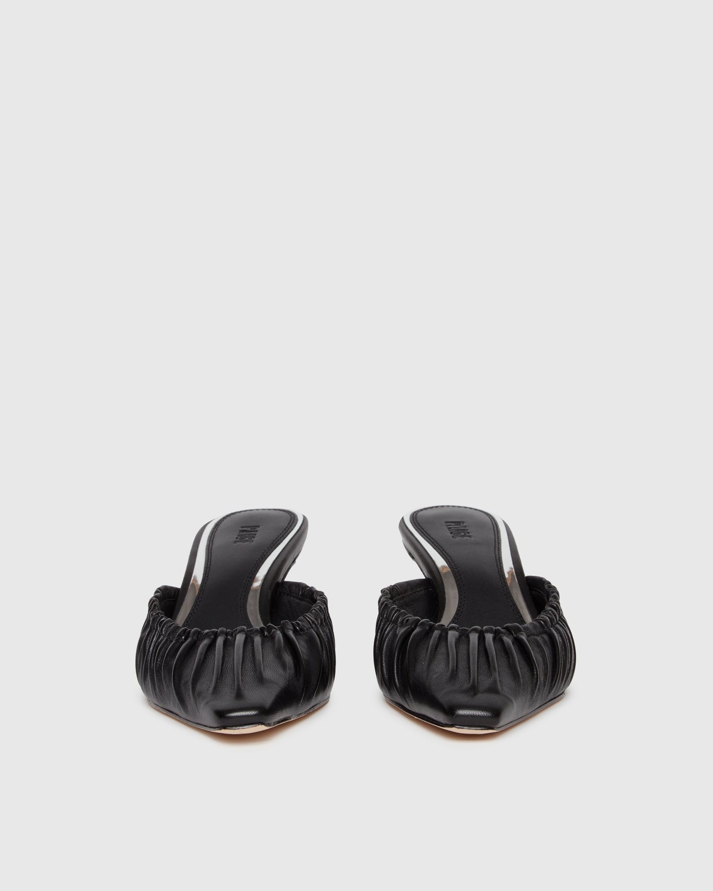 Alice Heeled Mule - Black 5