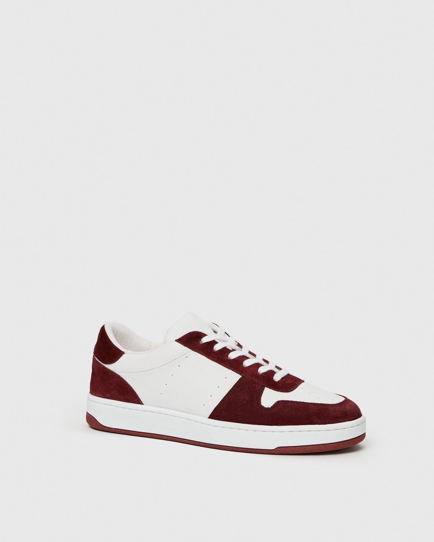Remy Sneaker - Burgundy Suede