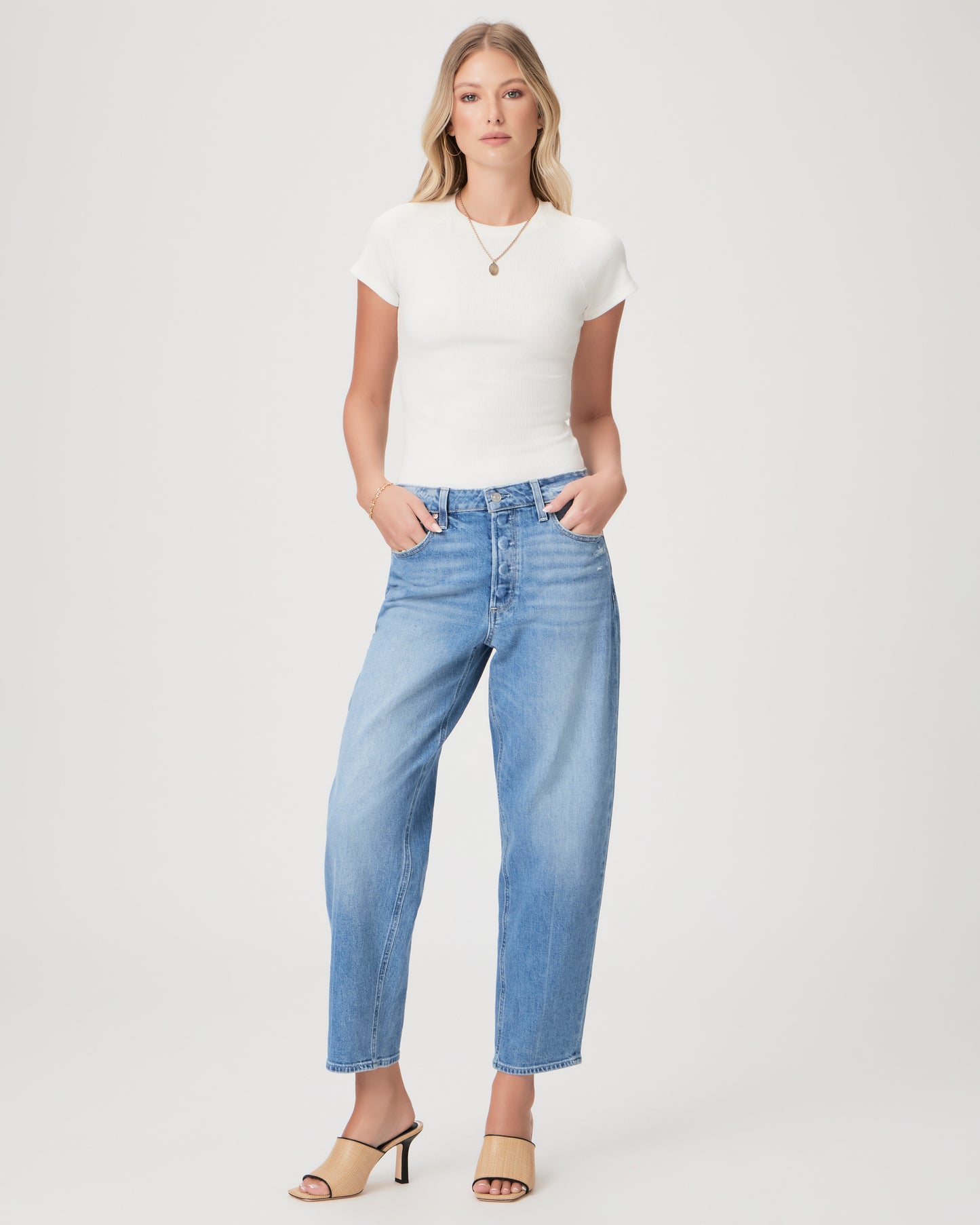 Louise Sandal - Natural/Black Raffia, Image 6