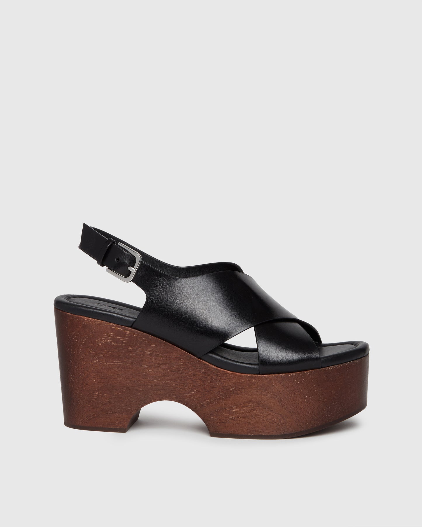 Reid Sandal - Black Leather