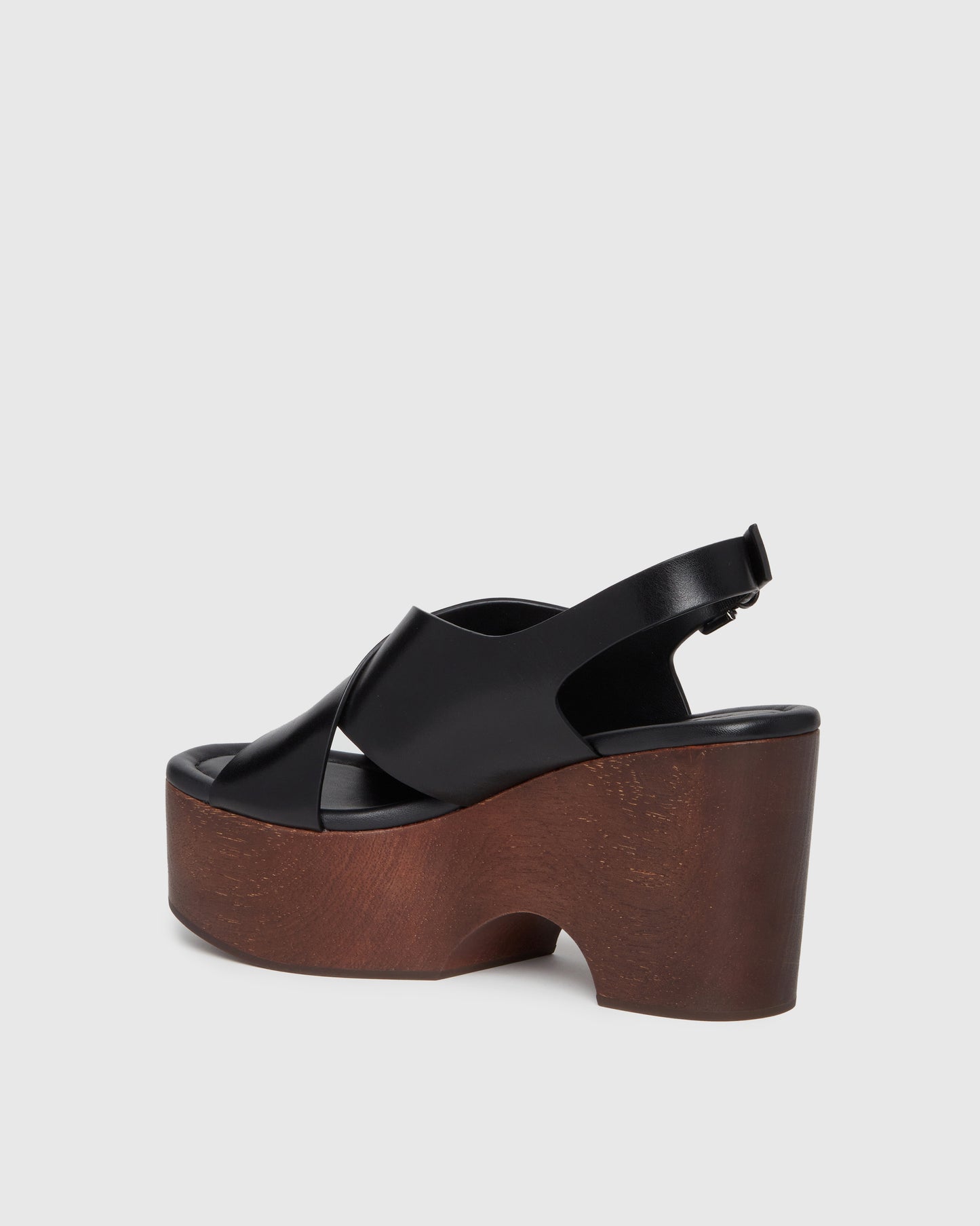 Reid Sandal - Black Leather