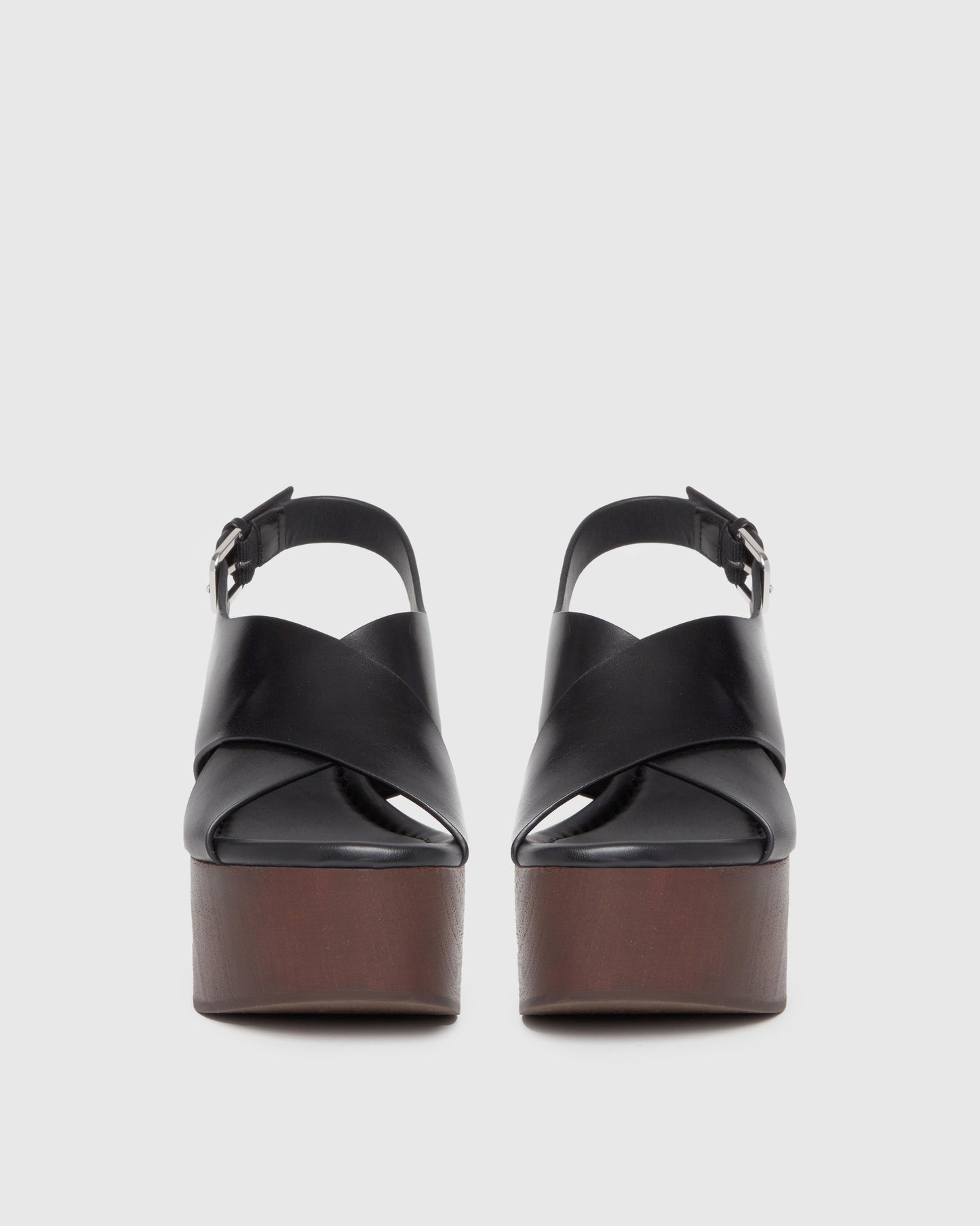 Reid Sandal - Black Leather