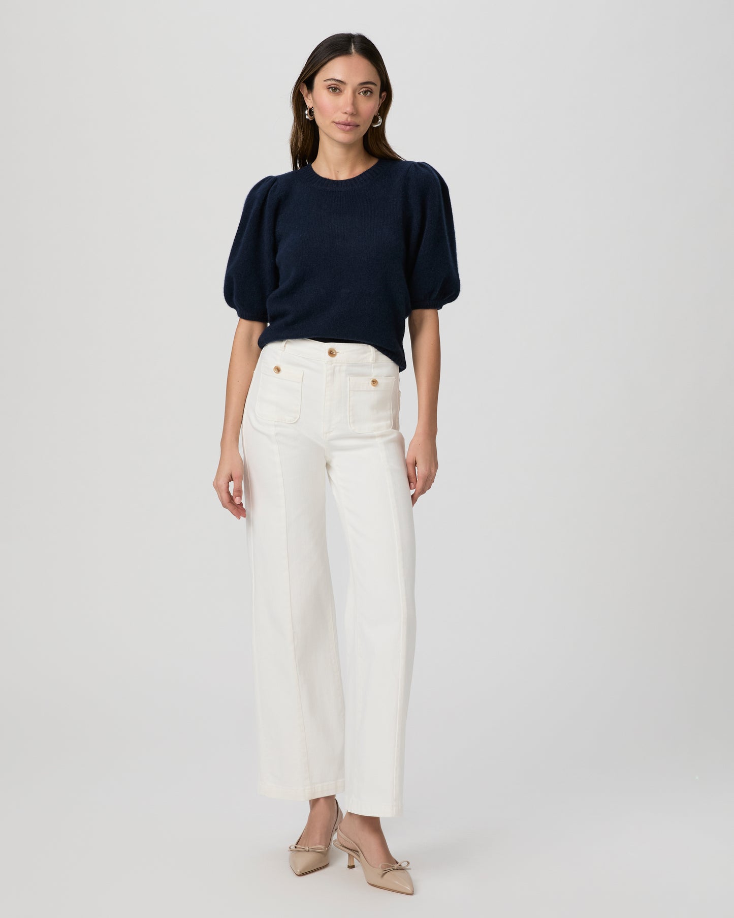 Mylah Pump - Light Tan Leather