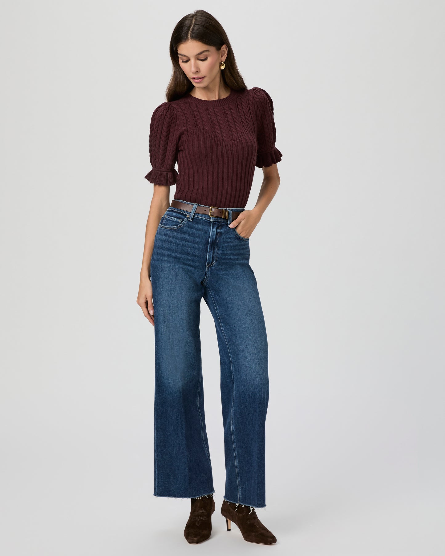 Adelyn Boot - Chocolate Suede